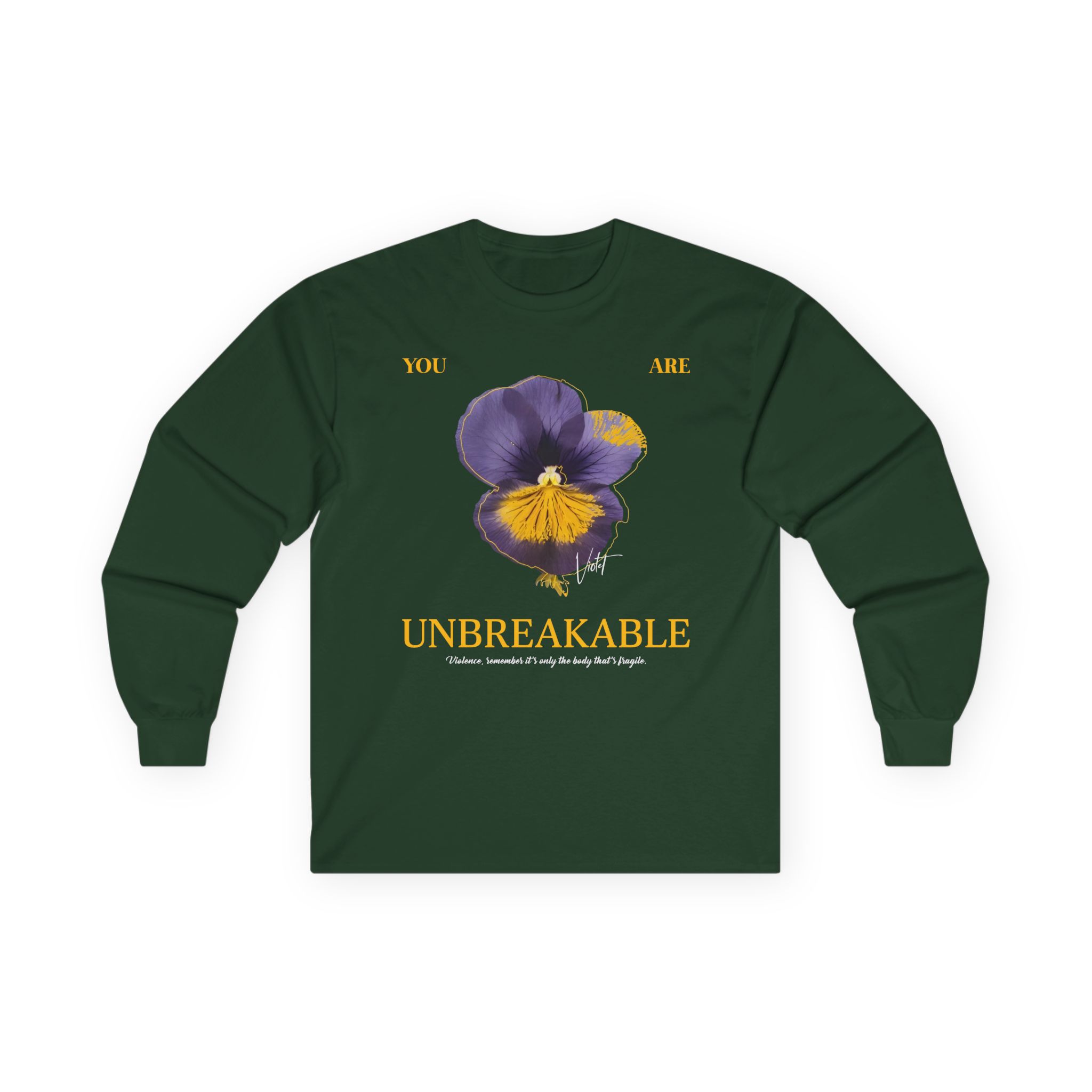 Fourth Wing You Are Unbreakable Xaden and Violet Unisex Ultra Cotton Long Sleeve Tee - Image 7