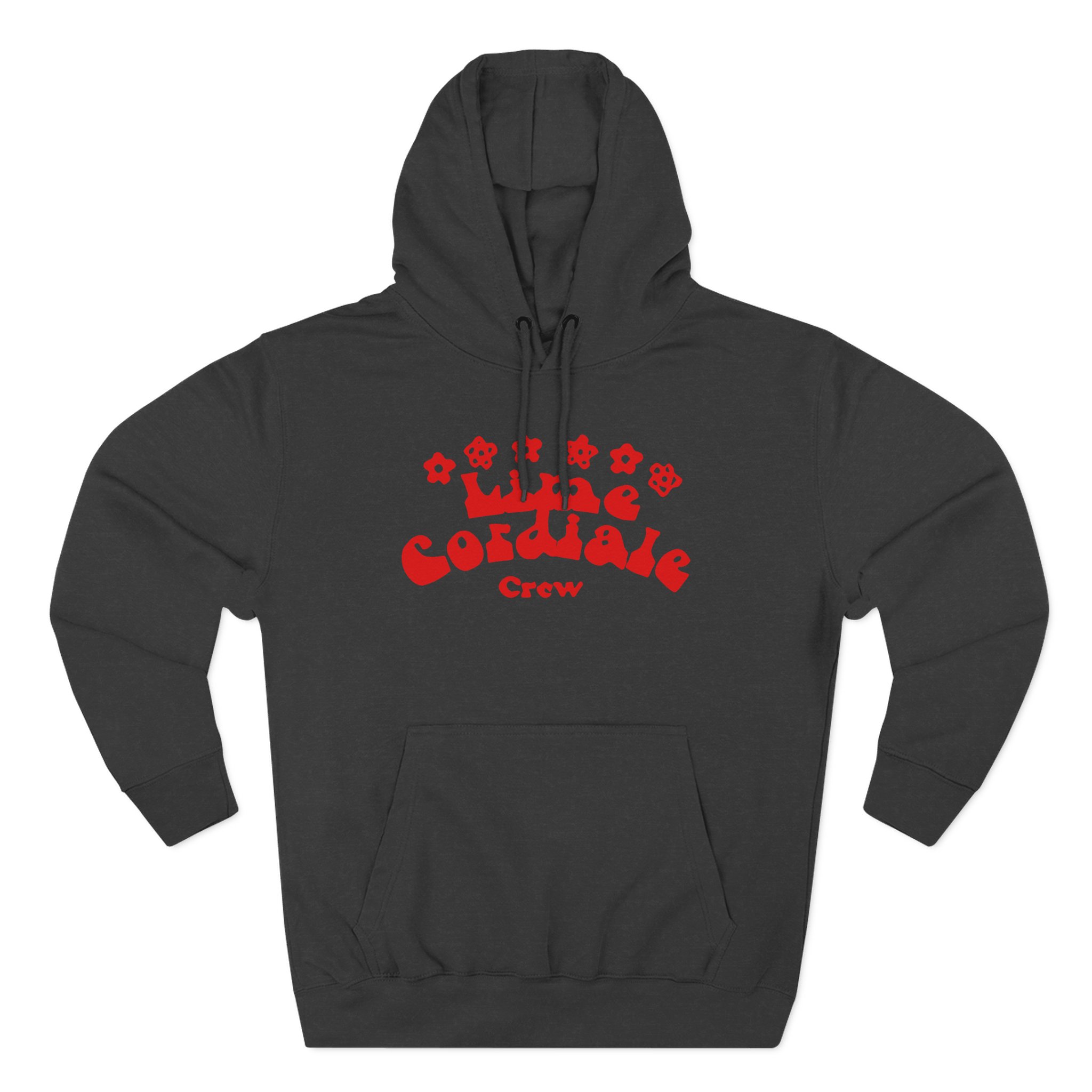 Lime Cordiale Crew Three-Panel Fleece Hoodie - Image 3