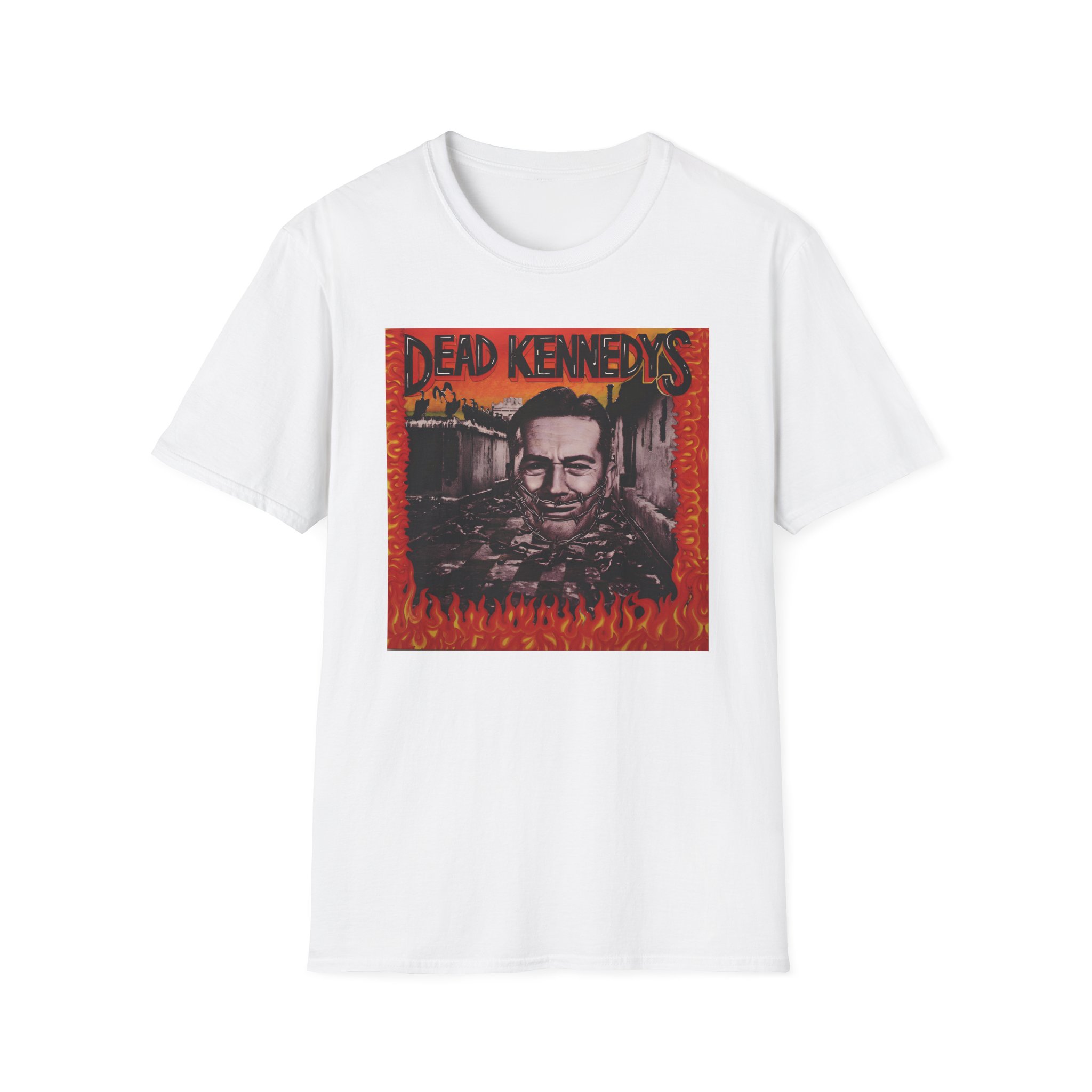 Dead Kennedys Give Me Convenience Cover Unisex Softstyle T-Shirt - Image 3