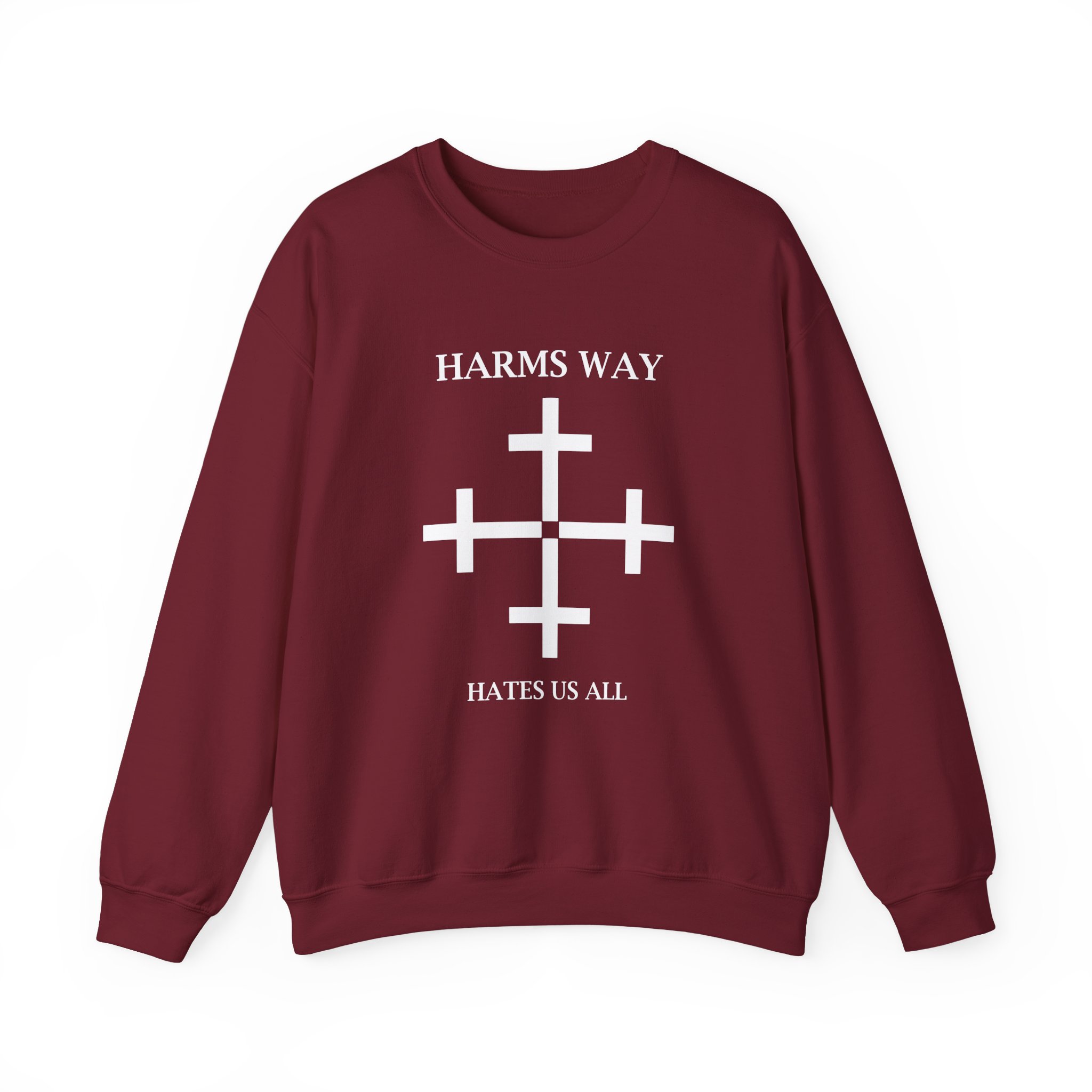 Harms Way Unisex Heavy Blend™ Crewneck Sweatshirt - Image 17