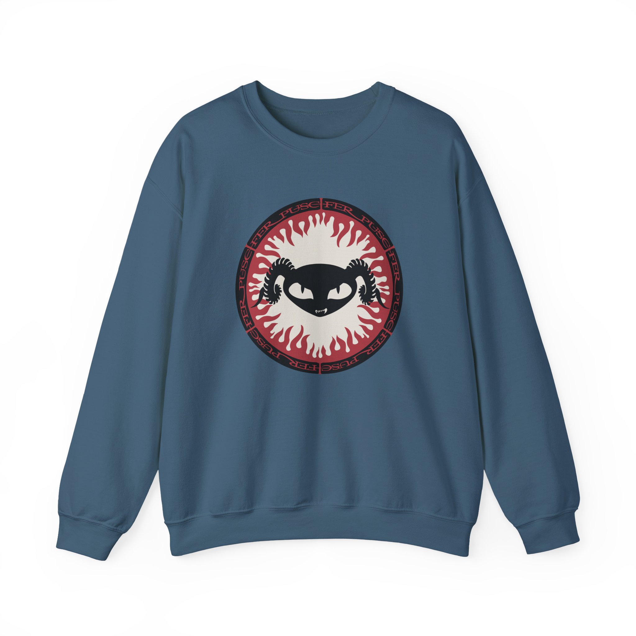 Puscifer Flame Logo Unisex Heavy Blend™ Crewneck Sweatshirt - Image 17
