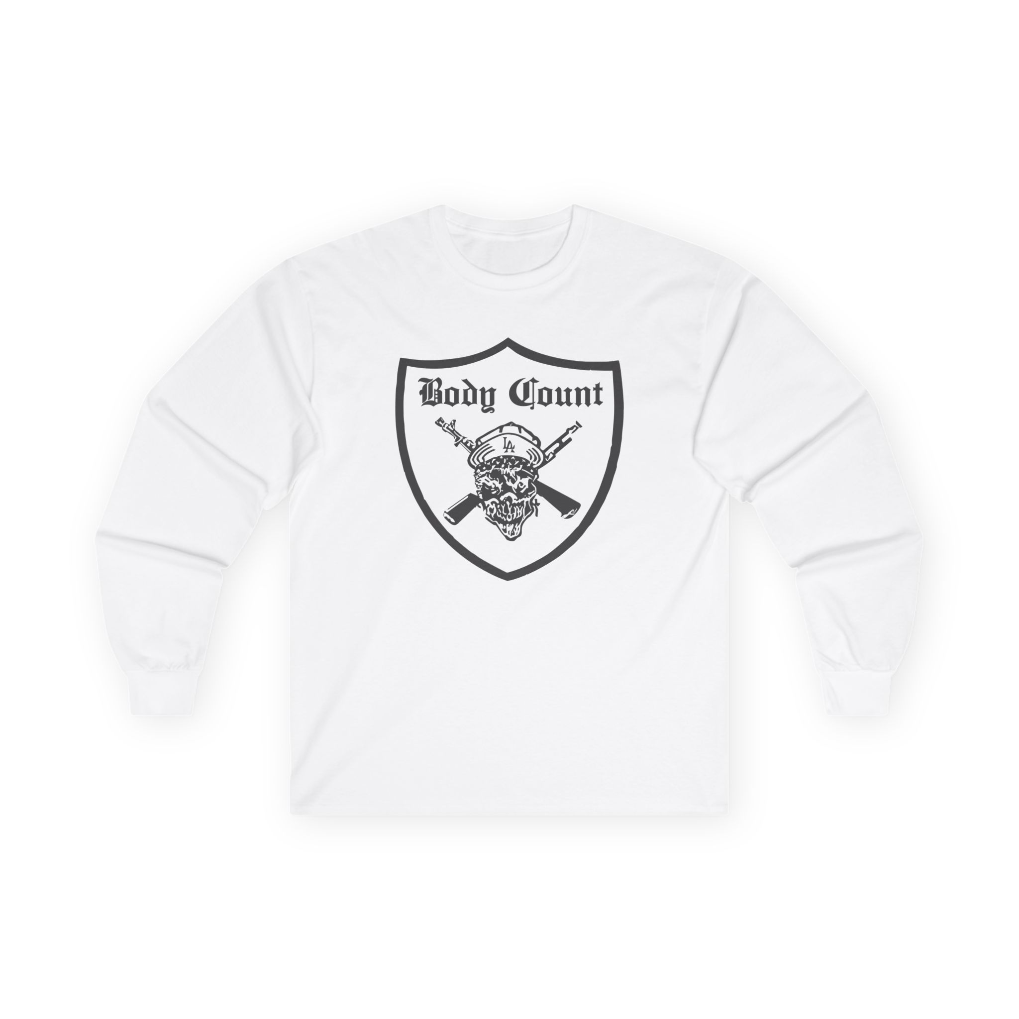 Body Count Pirate Logo Unisex Ultra Cotton Long Sleeve Tee - Image 3