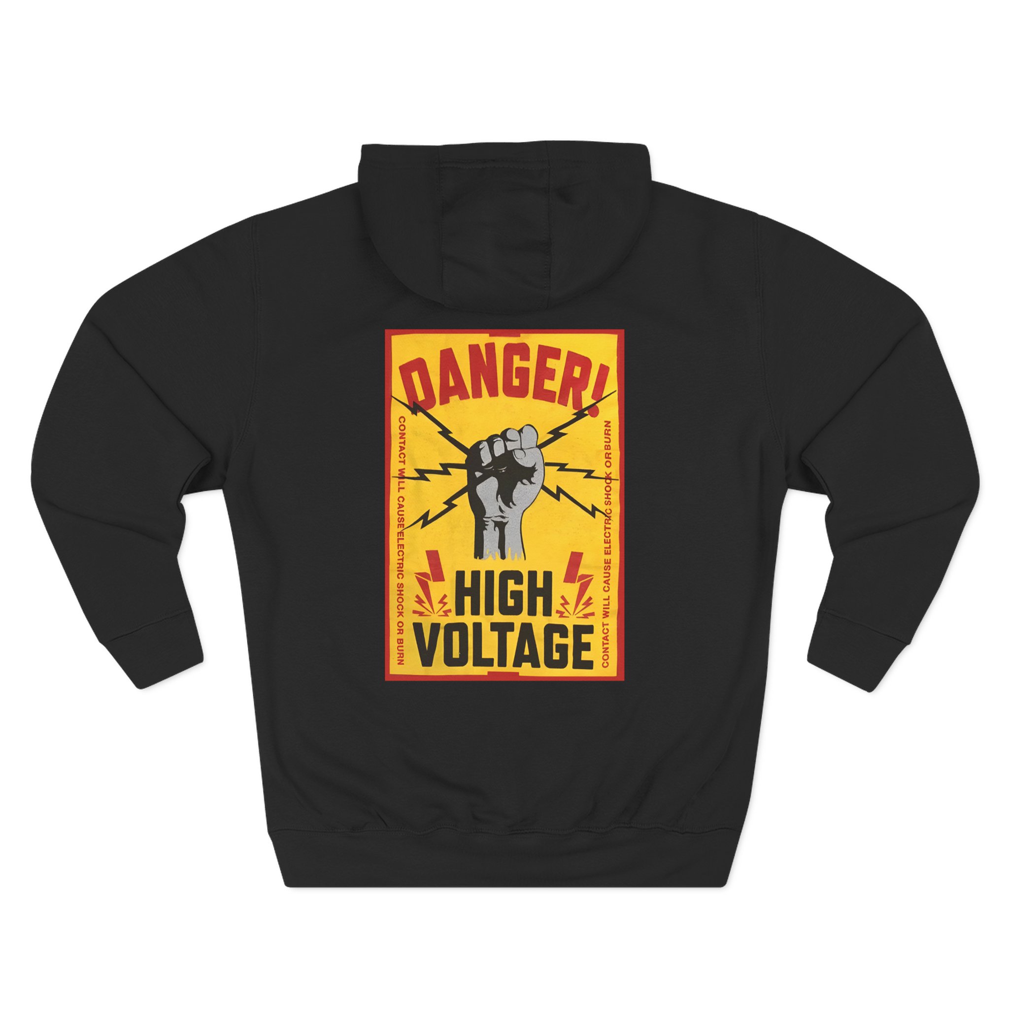 Lachlan Danger! High Voltage Three-Panel Fleece Hoodie - Image 2