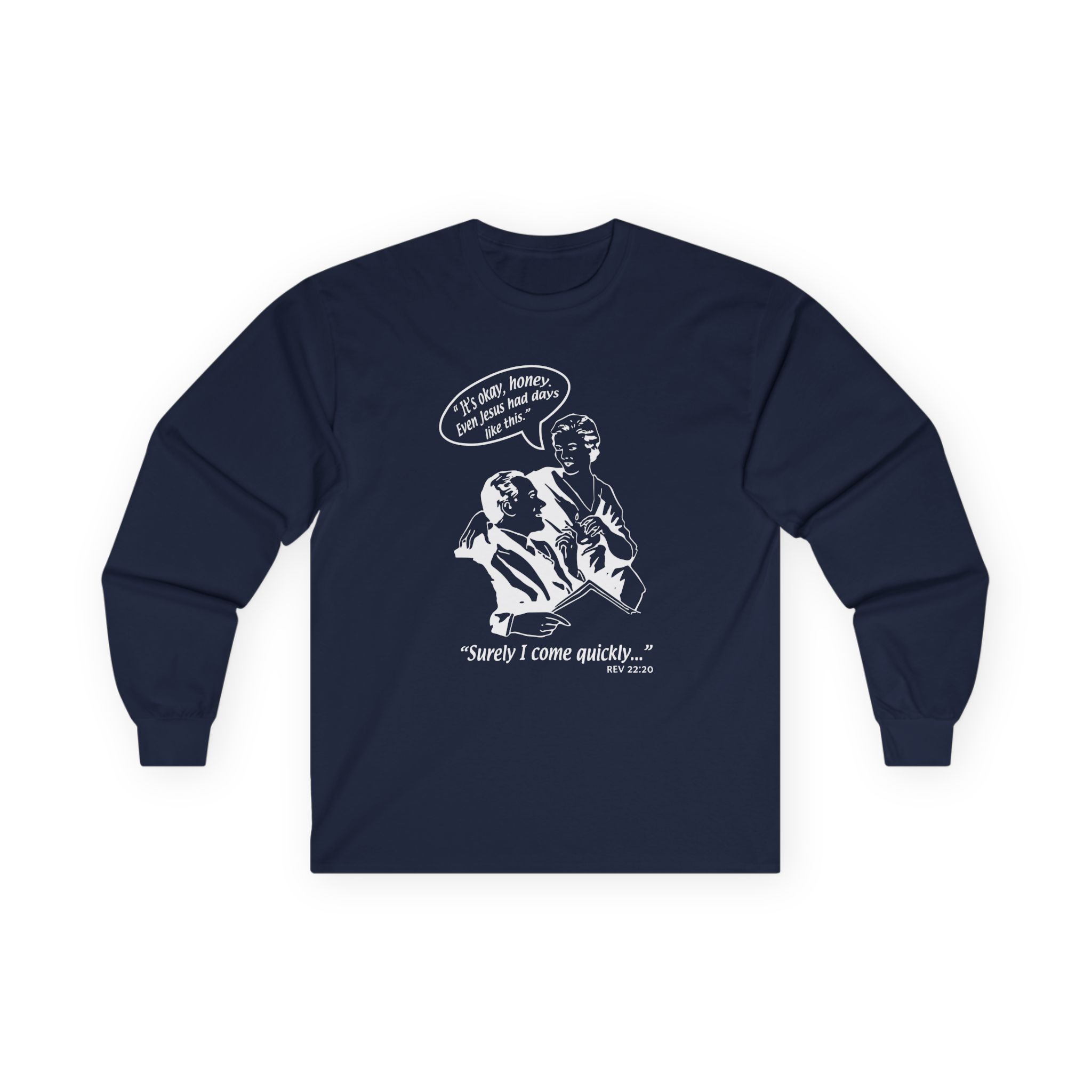 Puscifer Rev 22:20 Unisex Ultra Cotton Long Sleeve Tee - Image 5