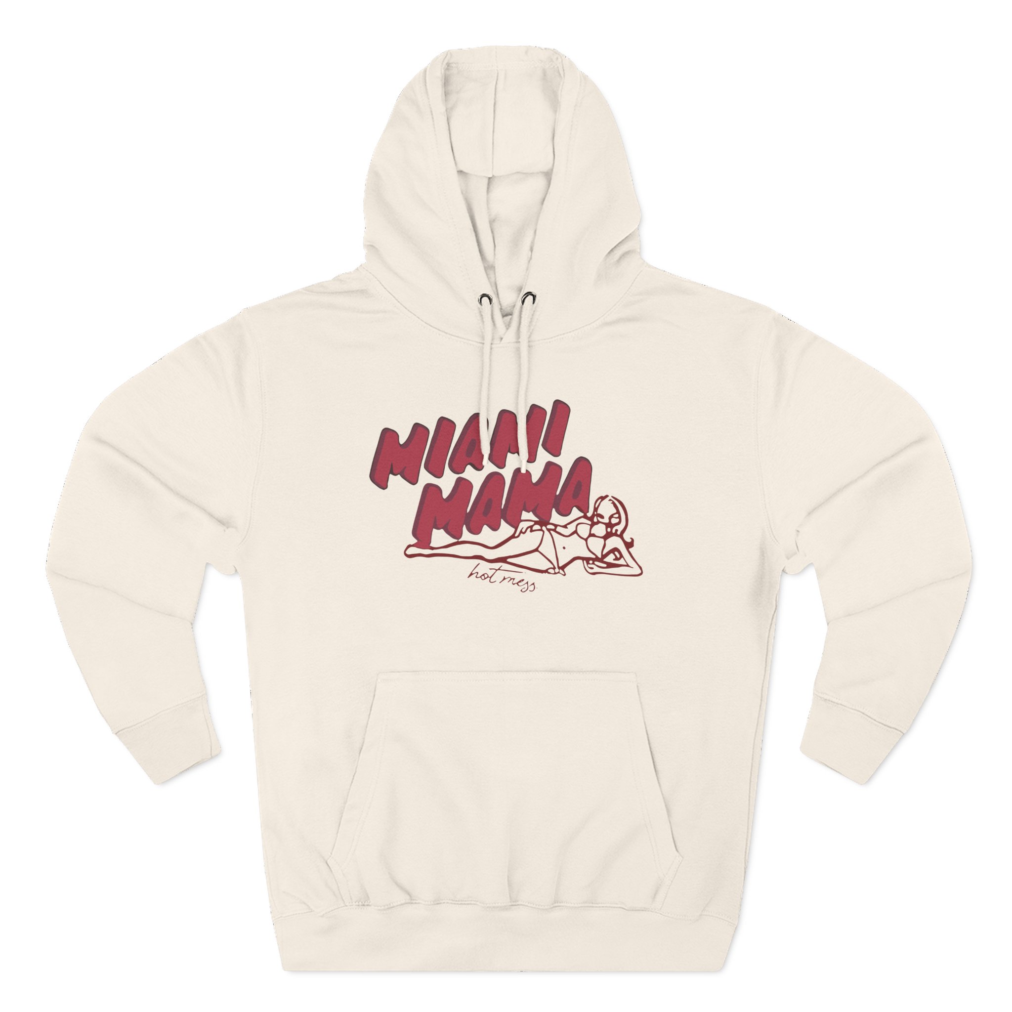 Alix Earle Miami Mama Three-Panel Fleece Hoodie - Image 3