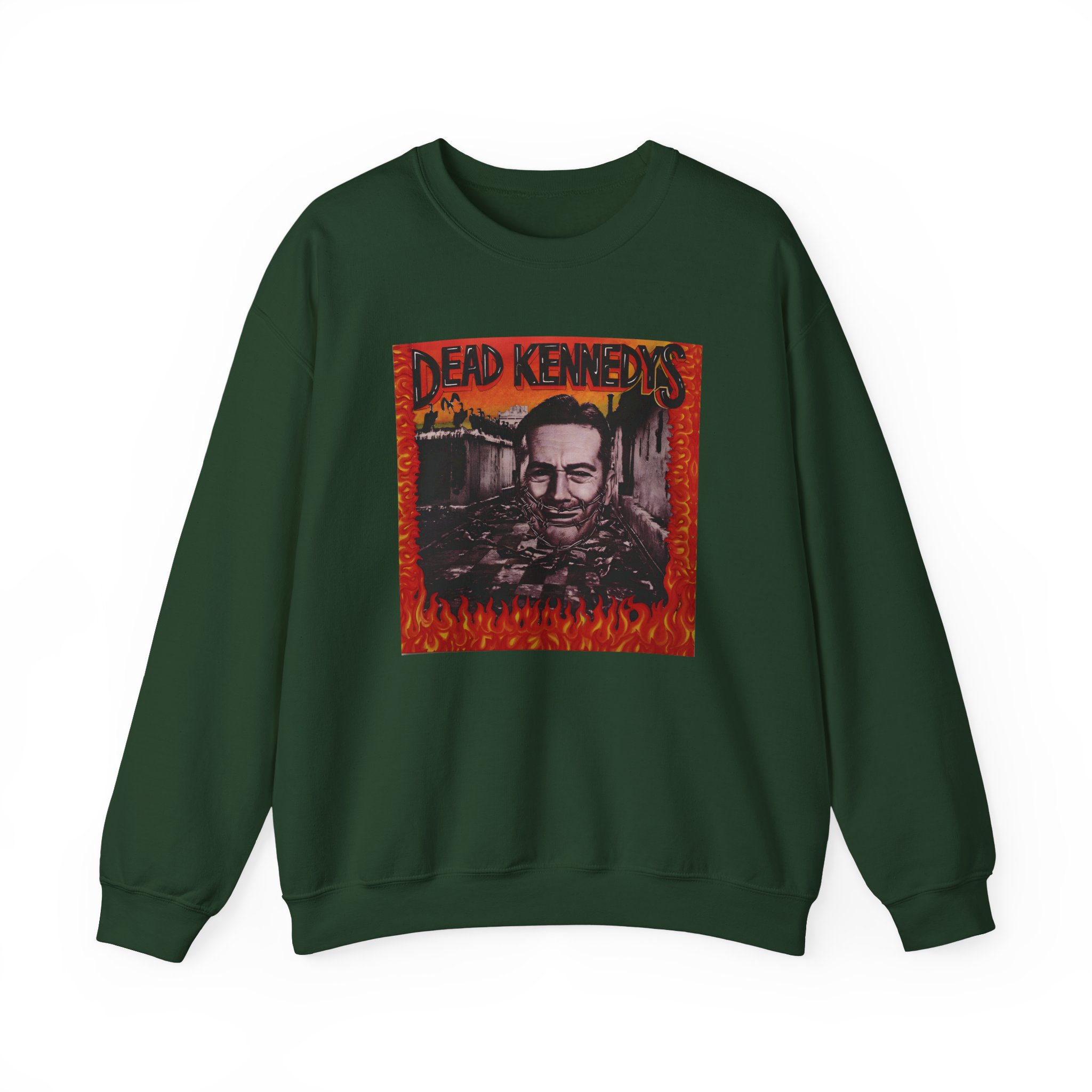 Dead Kennedys Give Me Convenience Cover Unisex Heavy Blend™ Crewneck Sweatshirt - Image 9