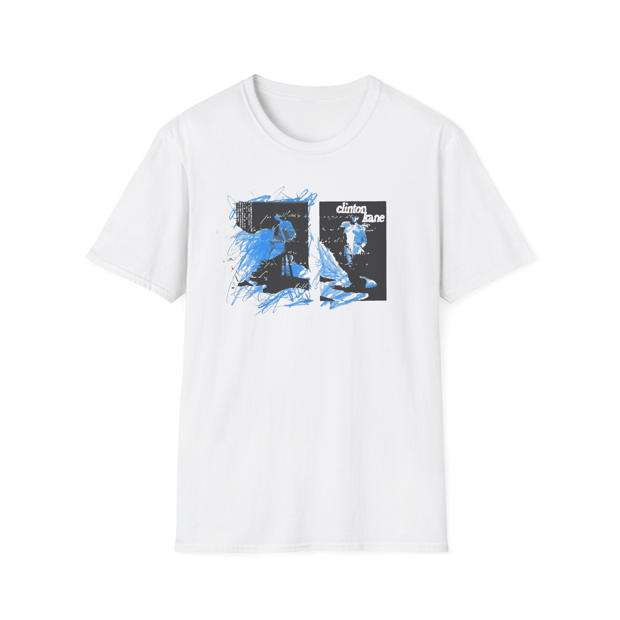 Clinton Kane Msiwab.ok Stencil Unisex Softstyle T-Shirt - Image 3