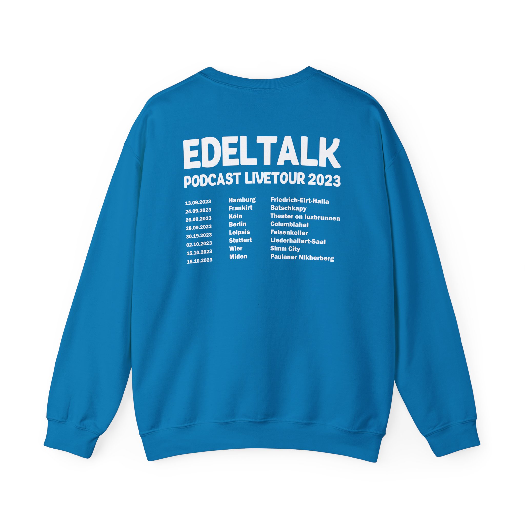 Edeltalk Podcast Livetour 2023 Unisex Heavy Blend™ Crewneck Sweatshirt - Image 14