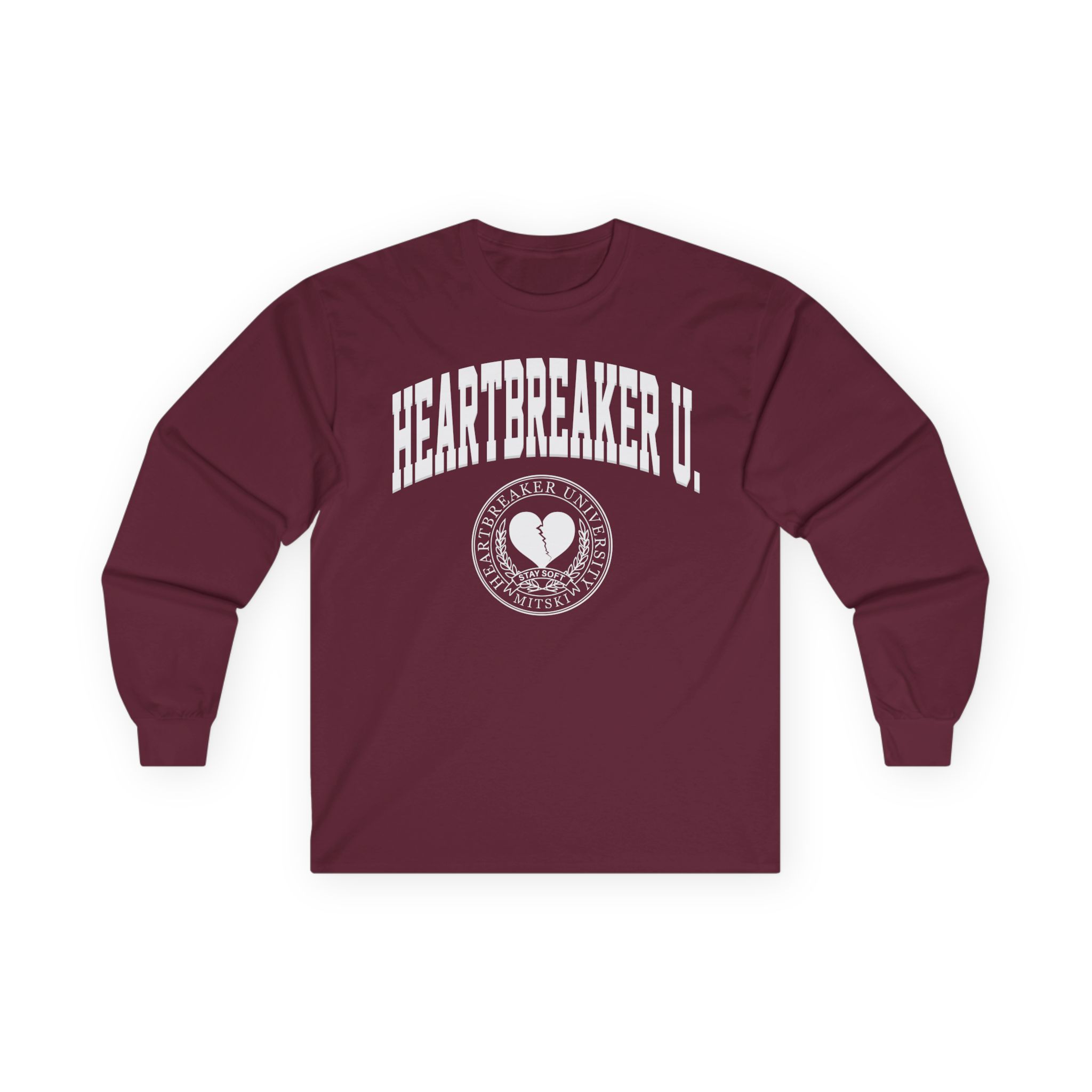 Mitski Heartbreaker University Unisex Ultra Cotton Long Sleeve Tee - Image 3