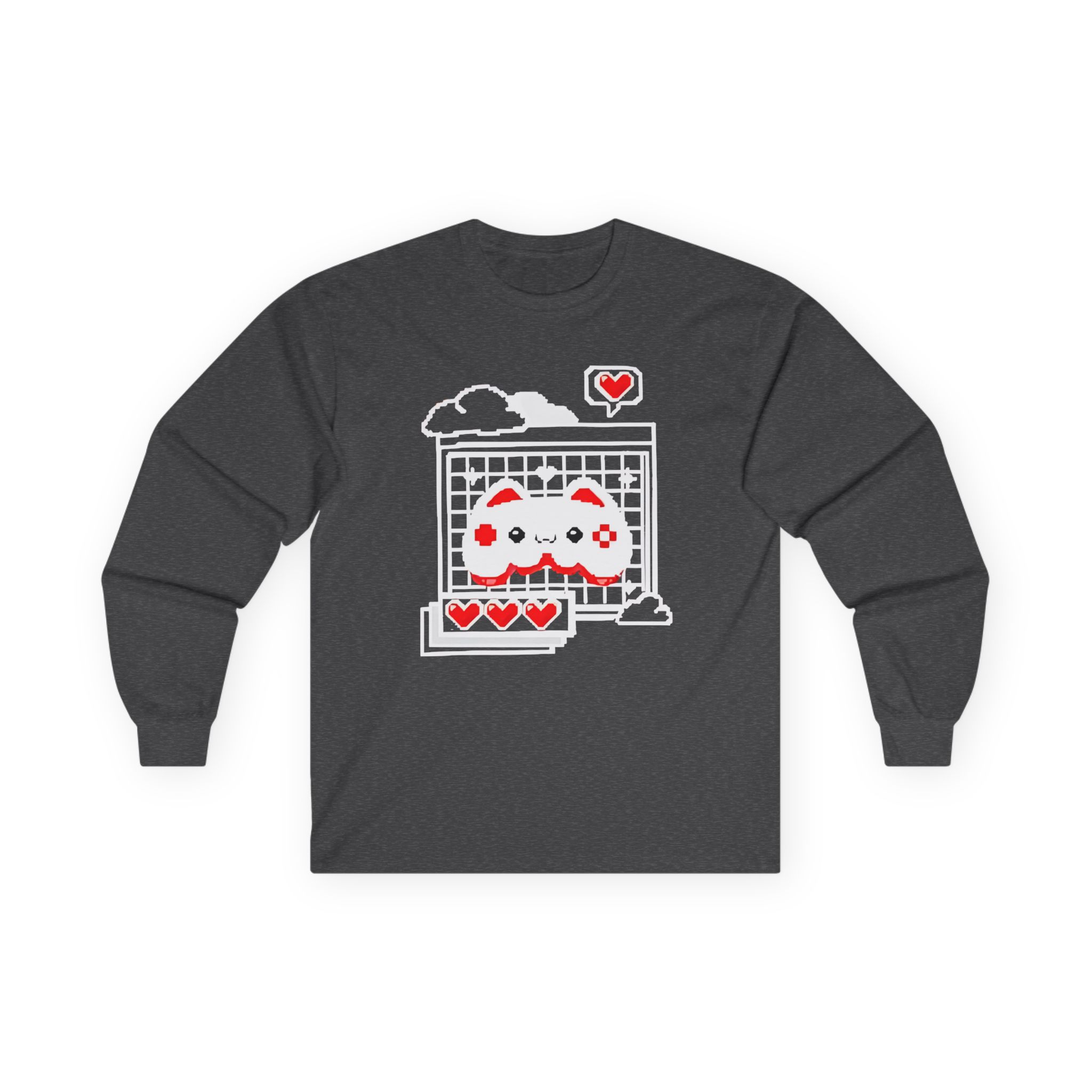 Aphmau Gamer Cat Unisex Ultra Cotton Long Sleeve Tee - Image 13
