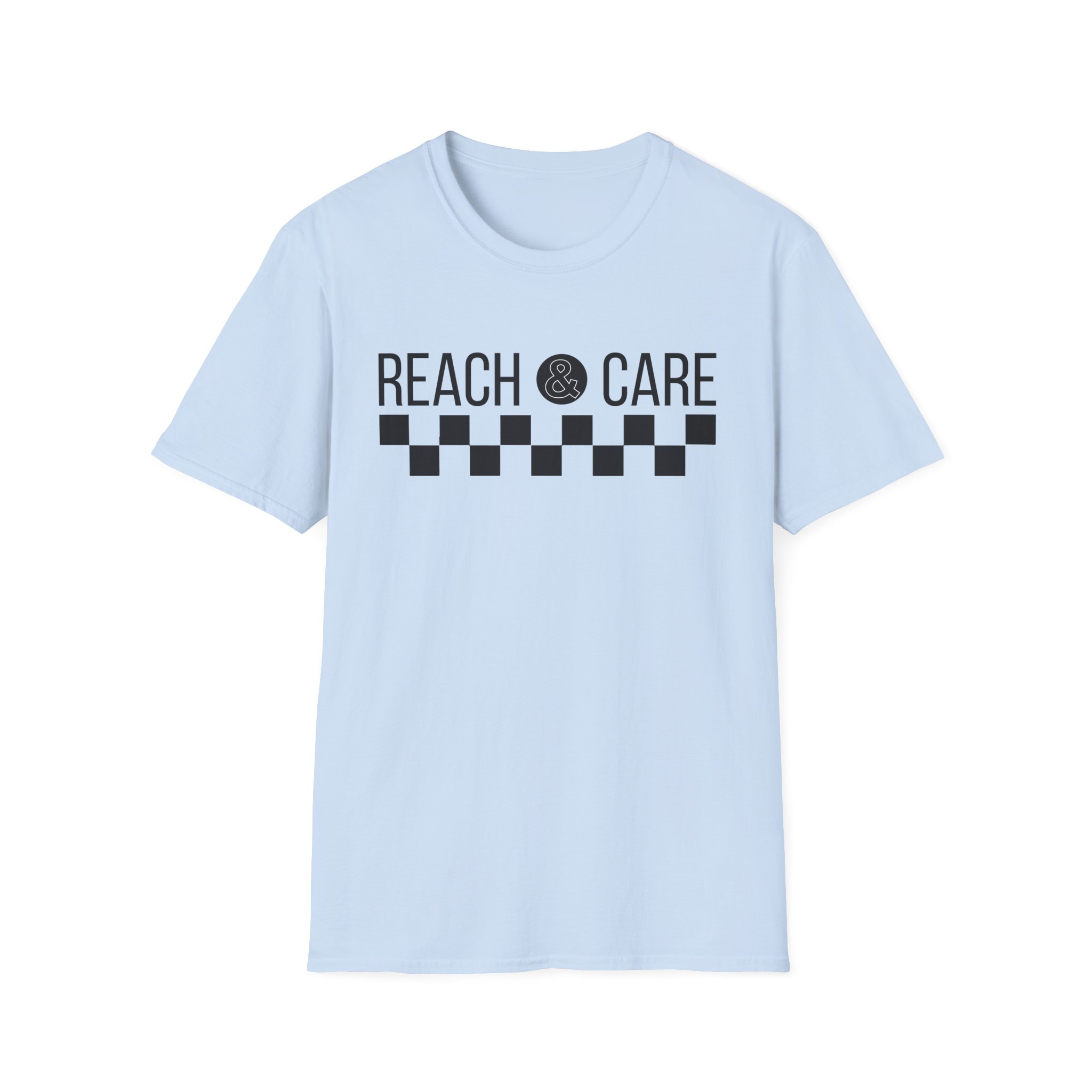 Life Church Reach the World Care for the One Unisex Softstyle T-Shirt - Image 19