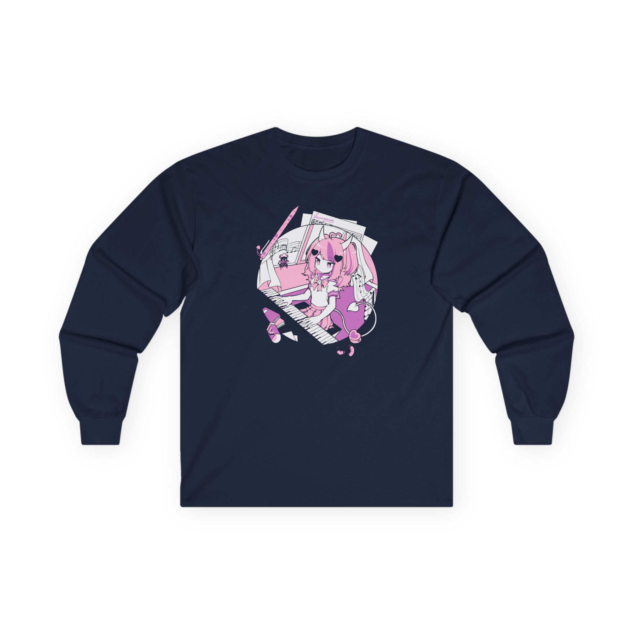 Anime Ironmouse Unisex Ultra Cotton Long Sleeve Tee - Image 5