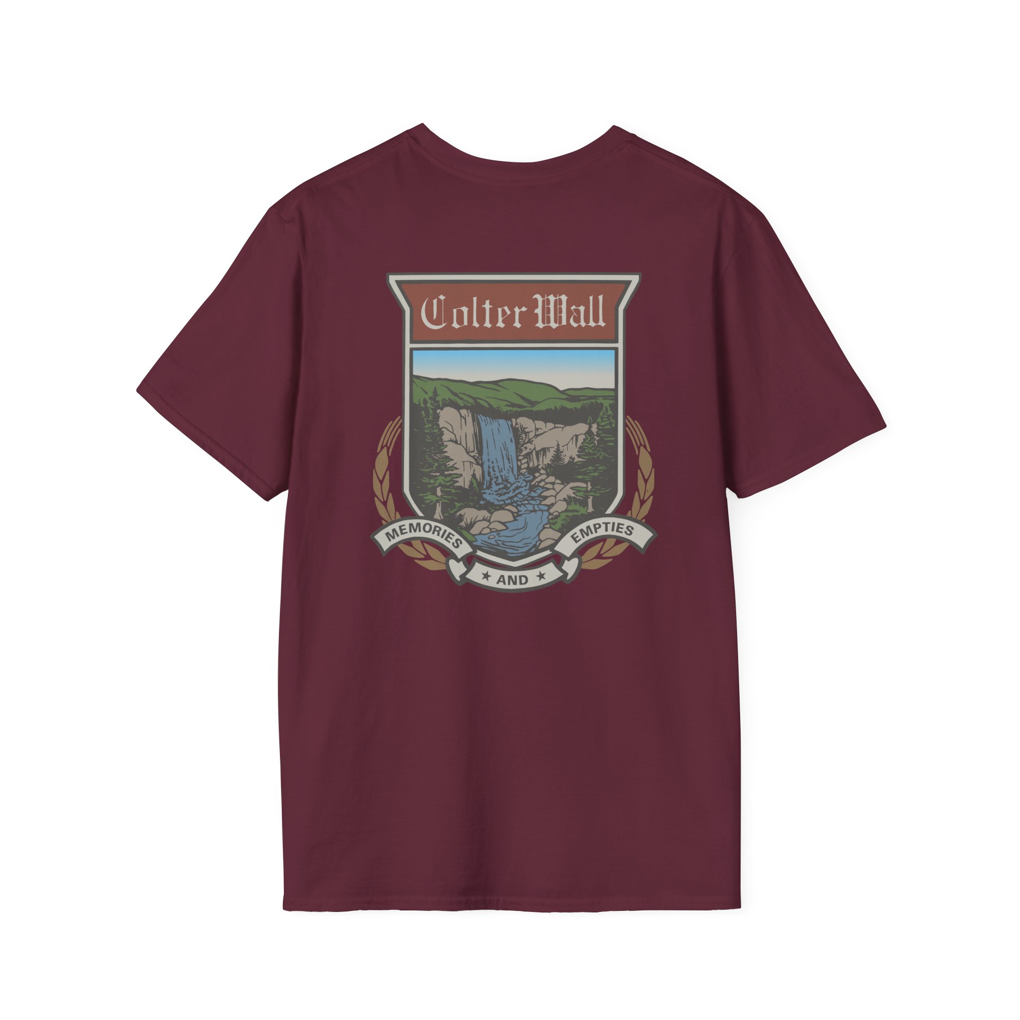 Colter Wall Beer Sign Unisex Softstyle T-Shirt - Image 4