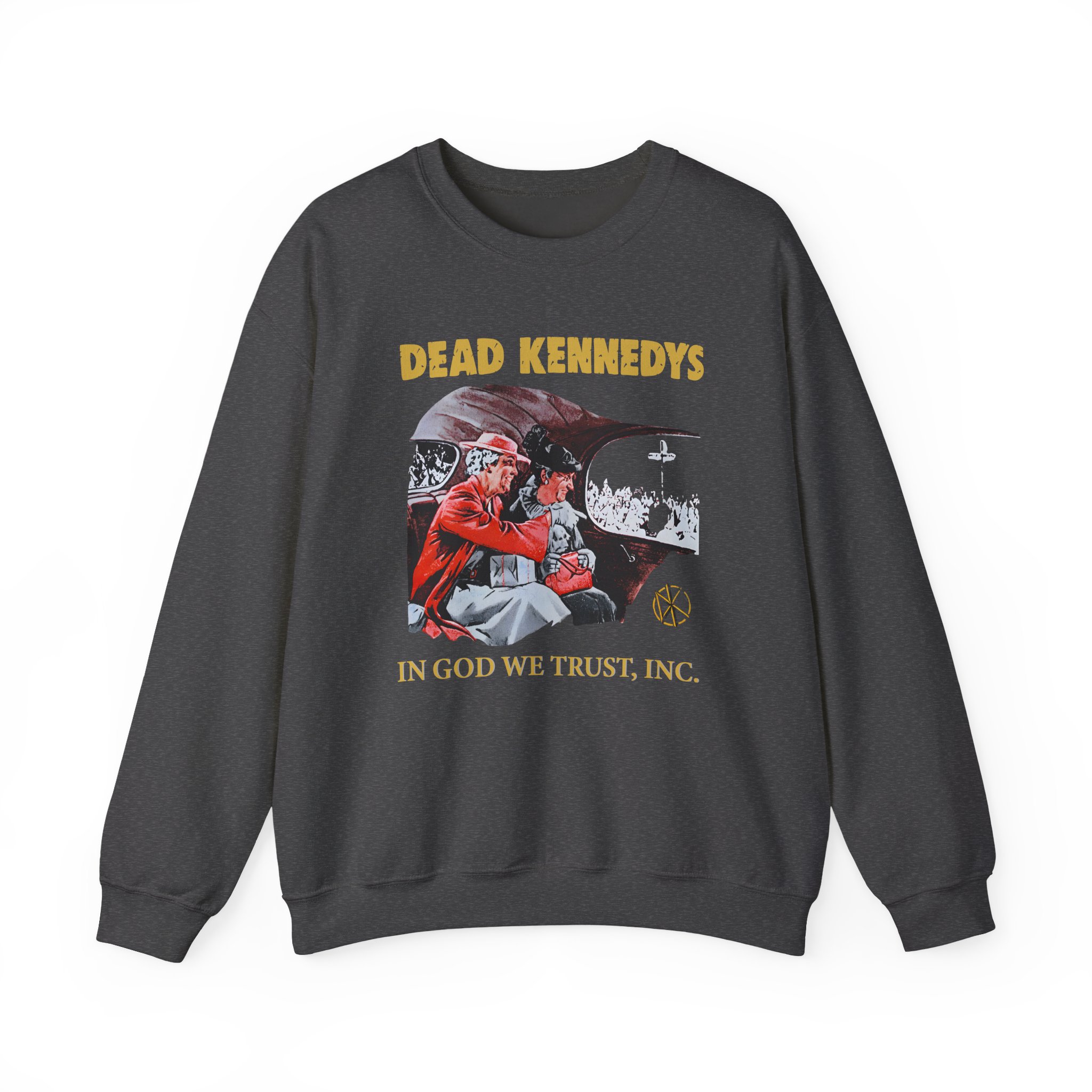 Dead Kennedys In God We Trust Unisex Heavy Blend™ Crewneck Sweatshirt - Image 11