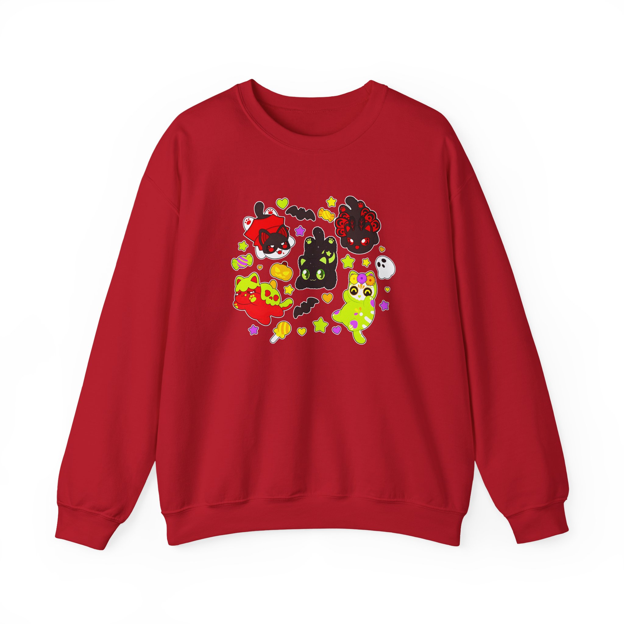 Aphmau Halloween Unisex Heavy Blend™ Crewneck Sweatshirt - Image 23