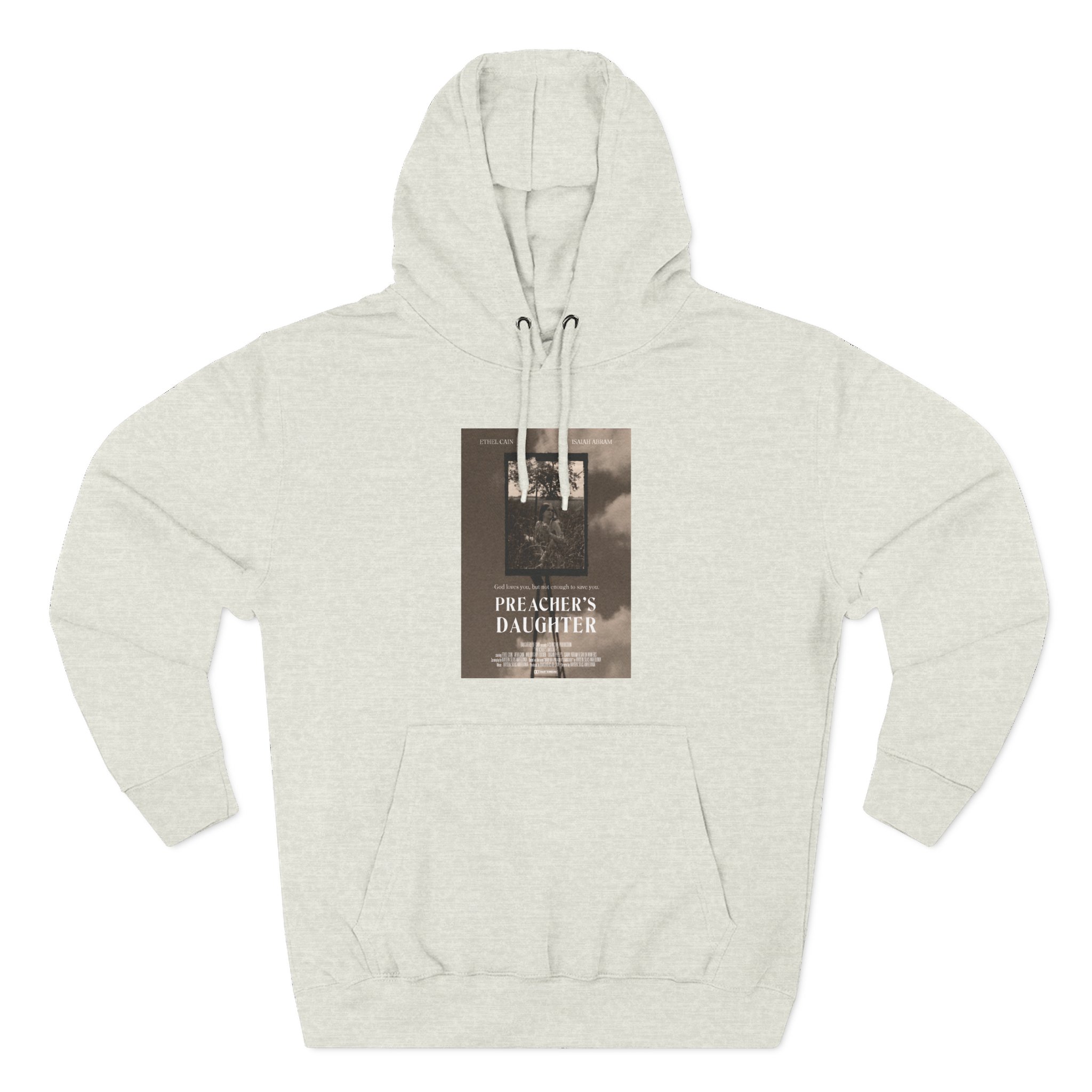 Ethel Cain Preacher's Daughter Movie Poster Three-Panel Fleece Hoodie - Image 15