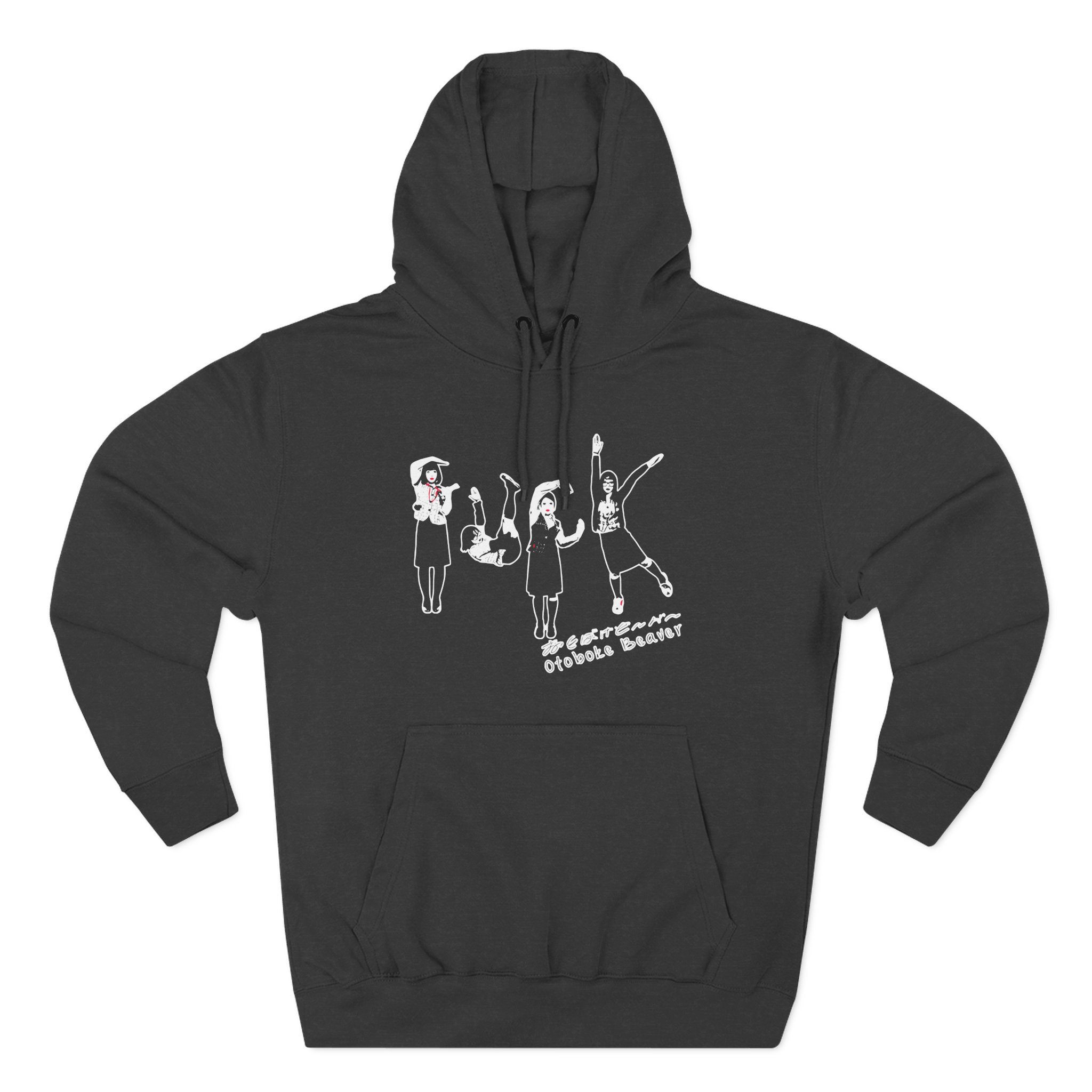 Otoboke Beaver FXXK Office Life Three-Panel Fleece Hoodie - Image 3