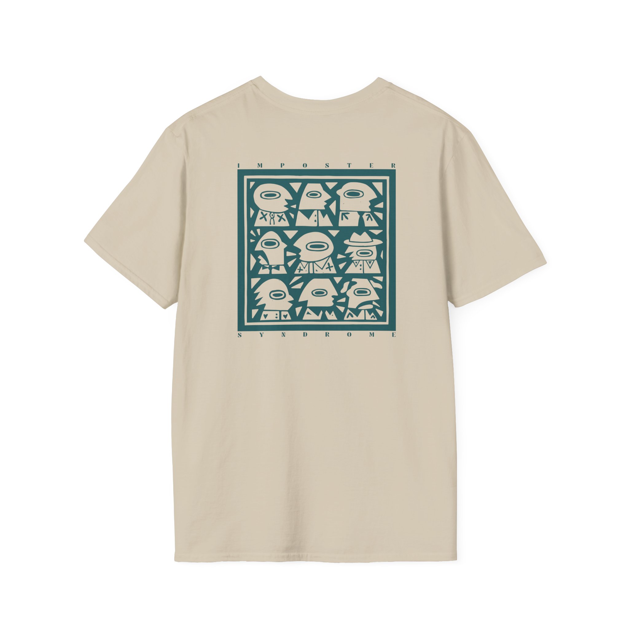 Lime Cordiale Imposter Syndrome Unisex Softstyle T-Shirt - Image 2