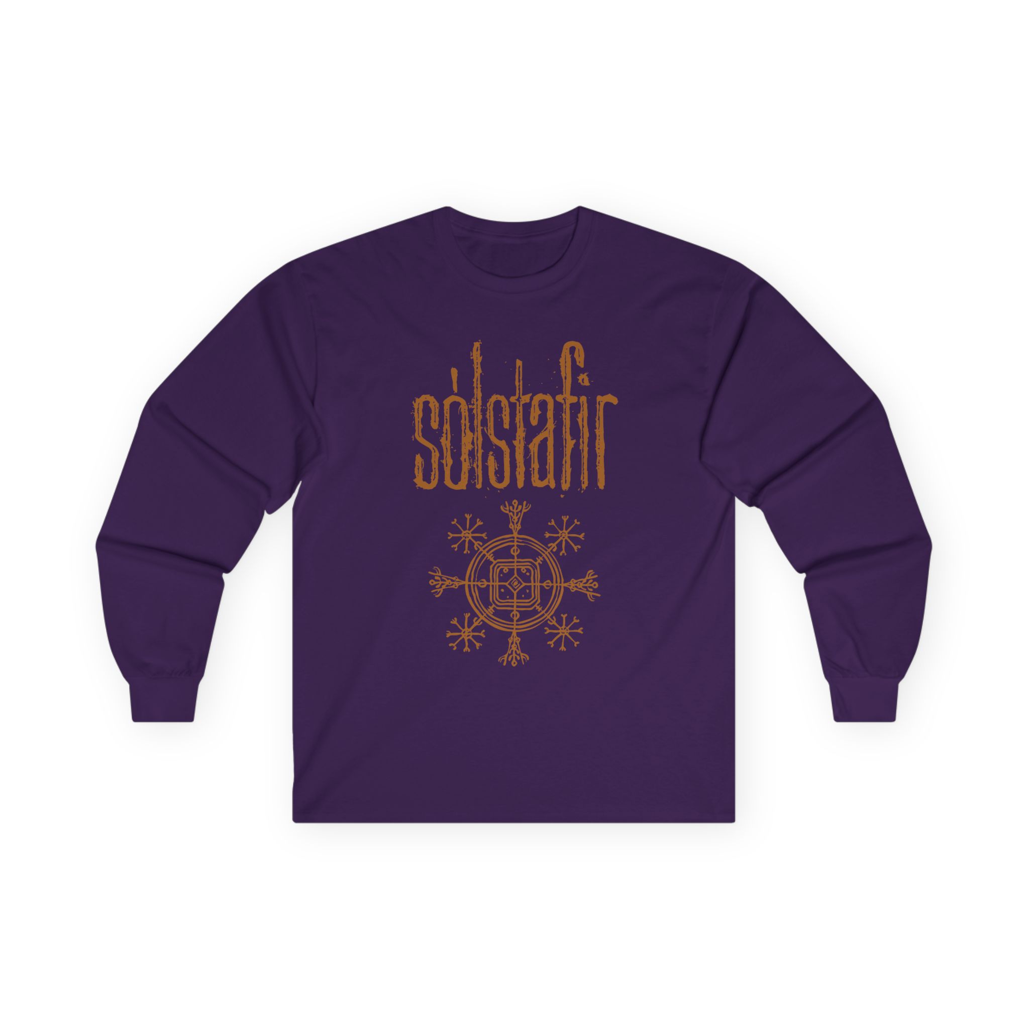 Solstafir Gold Logo Unisex Ultra Cotton Long Sleeve Tee - Image 9