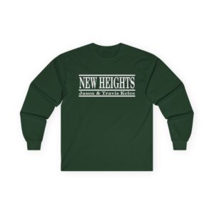 New Heights Jason And Travis Kelce Unisex Ultra Cotton Long Sleeve Tee