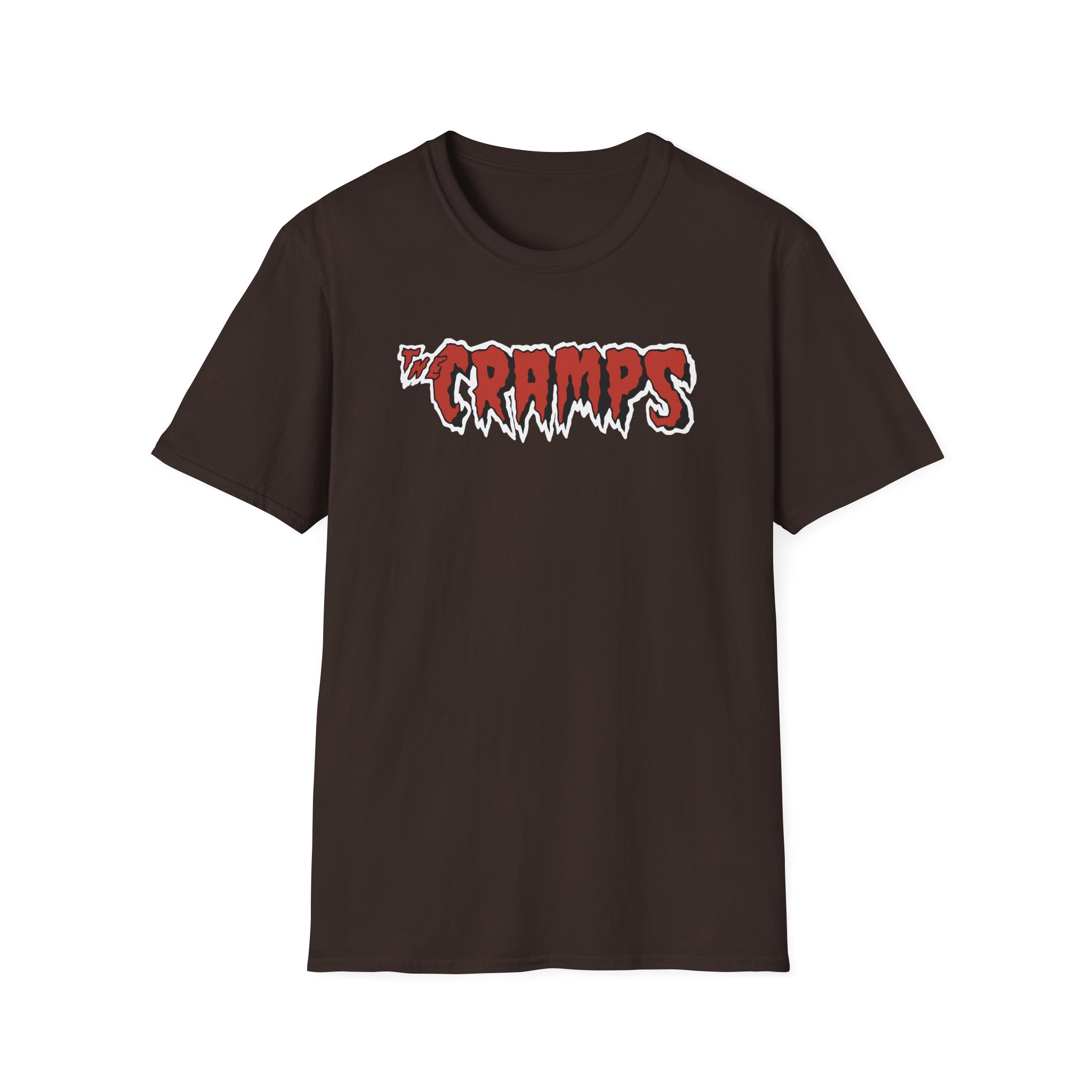 The Cramps Logo Unisex Softstyle T-Shirt - Image 3