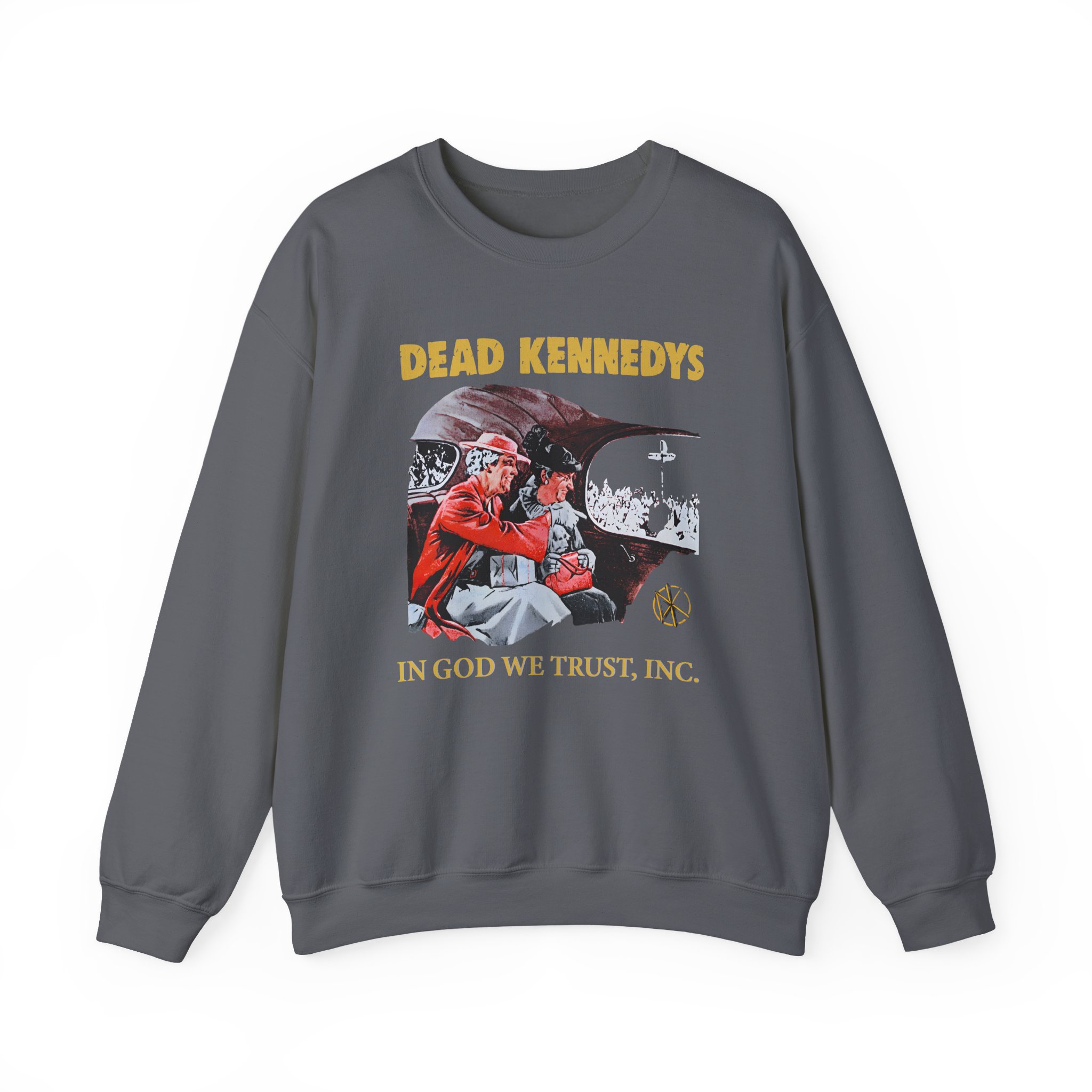 Dead Kennedys In God We Trust Unisex Heavy Blend™ Crewneck Sweatshirt - Image 17