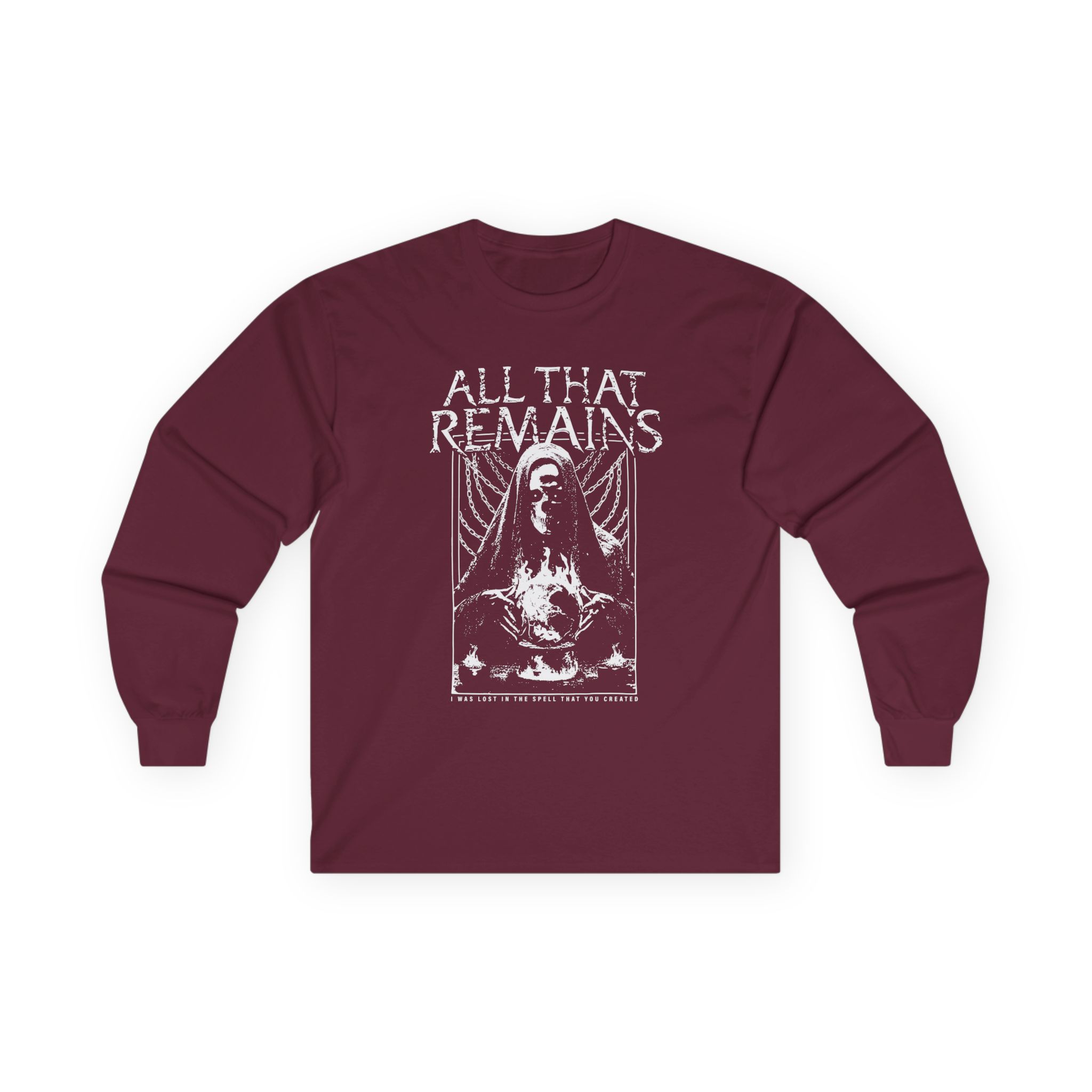 All That Remains Like a Virus Dye Unisex Ultra Cotton Long Sleeve Tee - Image 3