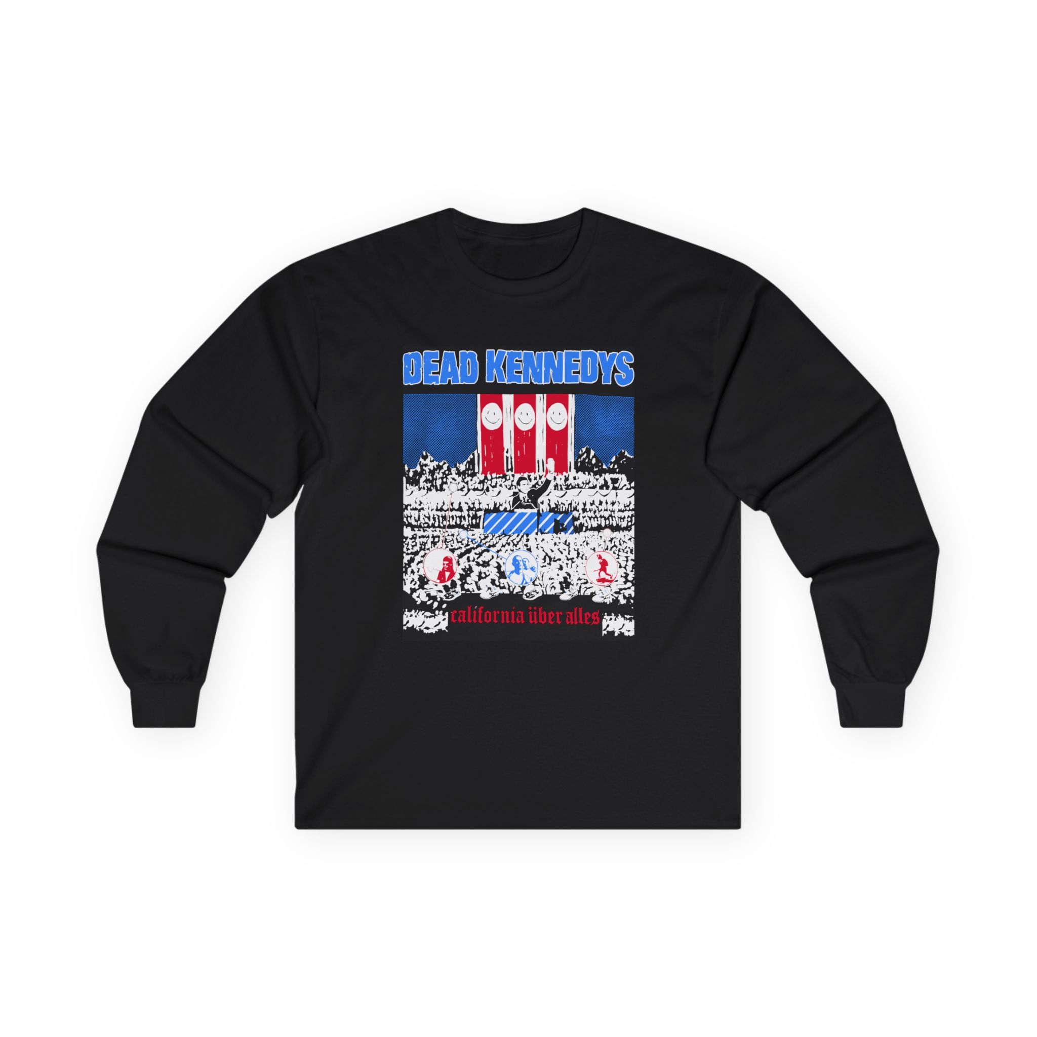 Dead Kennedys California Uber Alles Unisex Ultra Cotton Long Sleeve Tee - Image 3