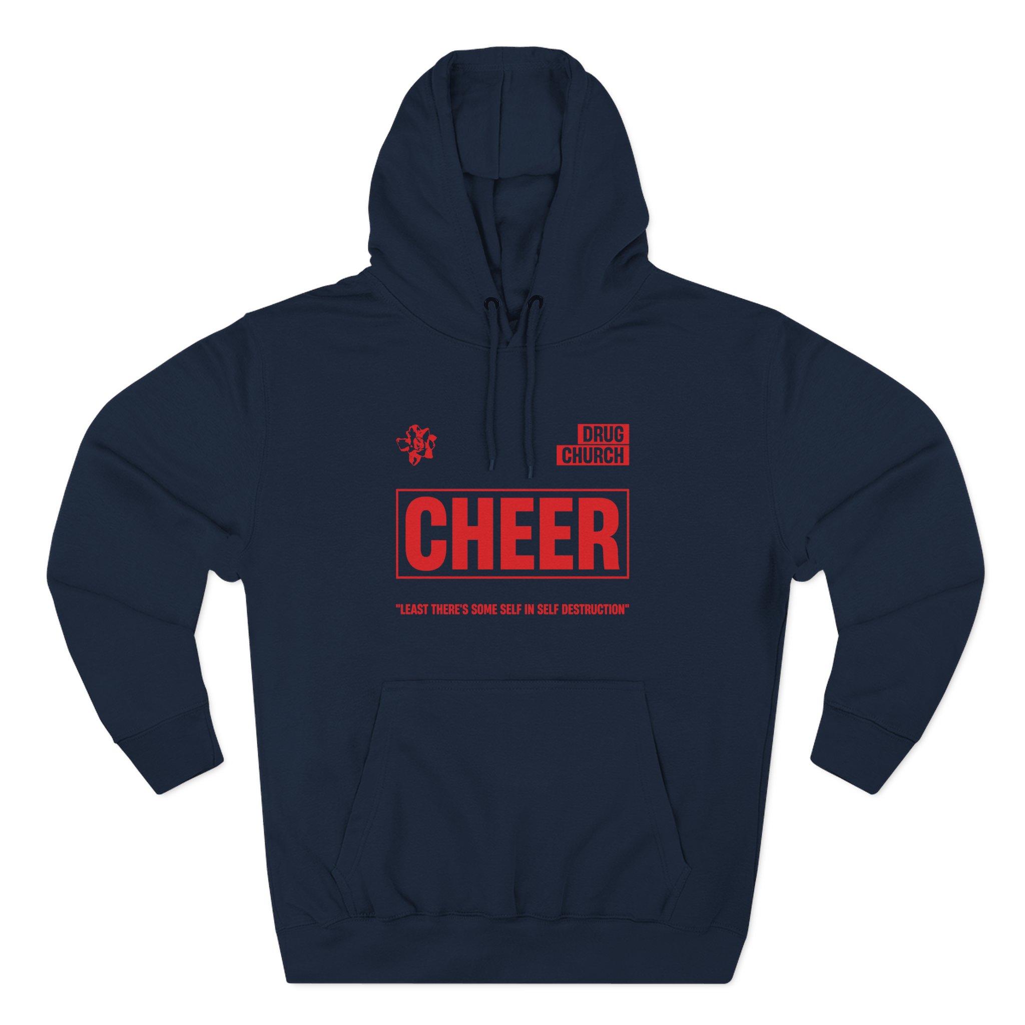 Drug Church Cheer Three-Panel Fleece Hoodie - Image 5