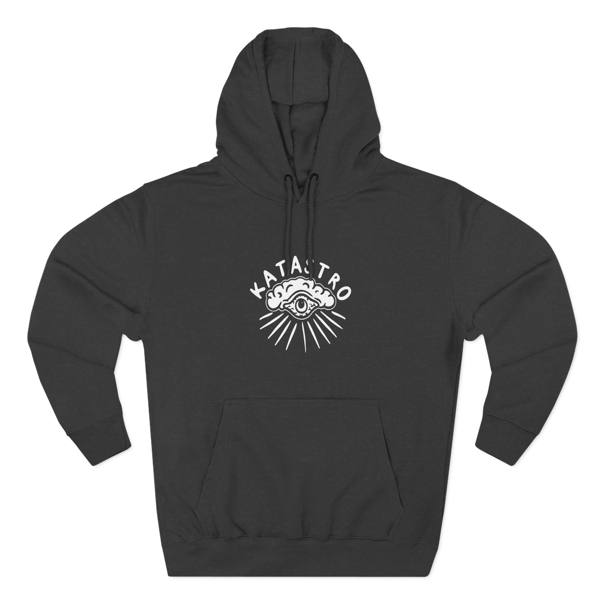 Katastro eye Three-Panel Fleece Hoodie - Image 3