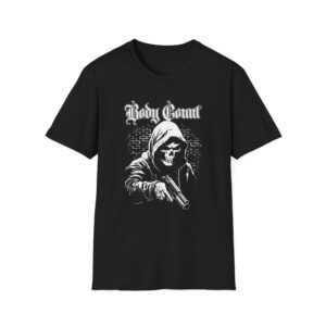 Body Count Hooded Skull Unisex Softstyle T-Shirt