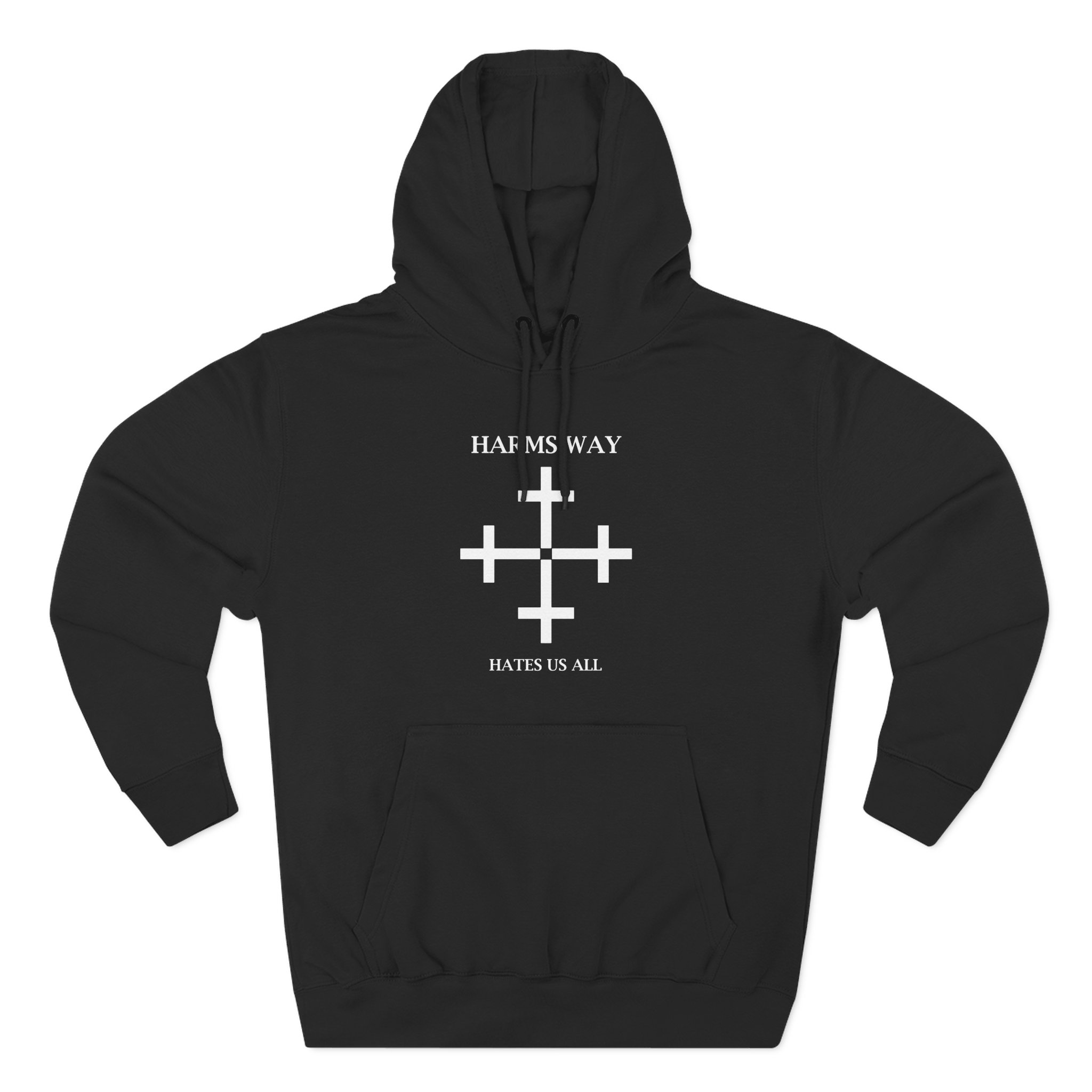Harms Way Three-Panel Fleece Hoodie