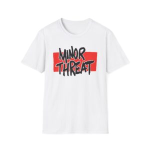 Minor Threat - Big Logo Unisex Softstyle T-Shirt
