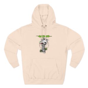 Carcass Three-Panel Fleece Hoodie