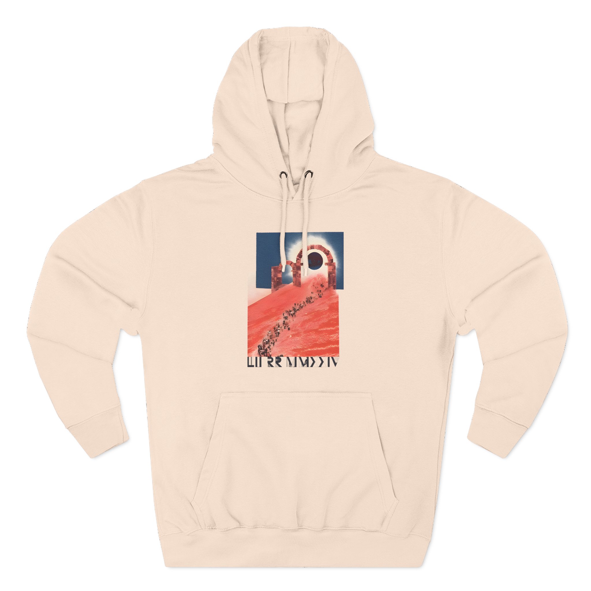 Lord Huron Red Rocks 2024 Three-Panel Fleece Hoodie - Image 5