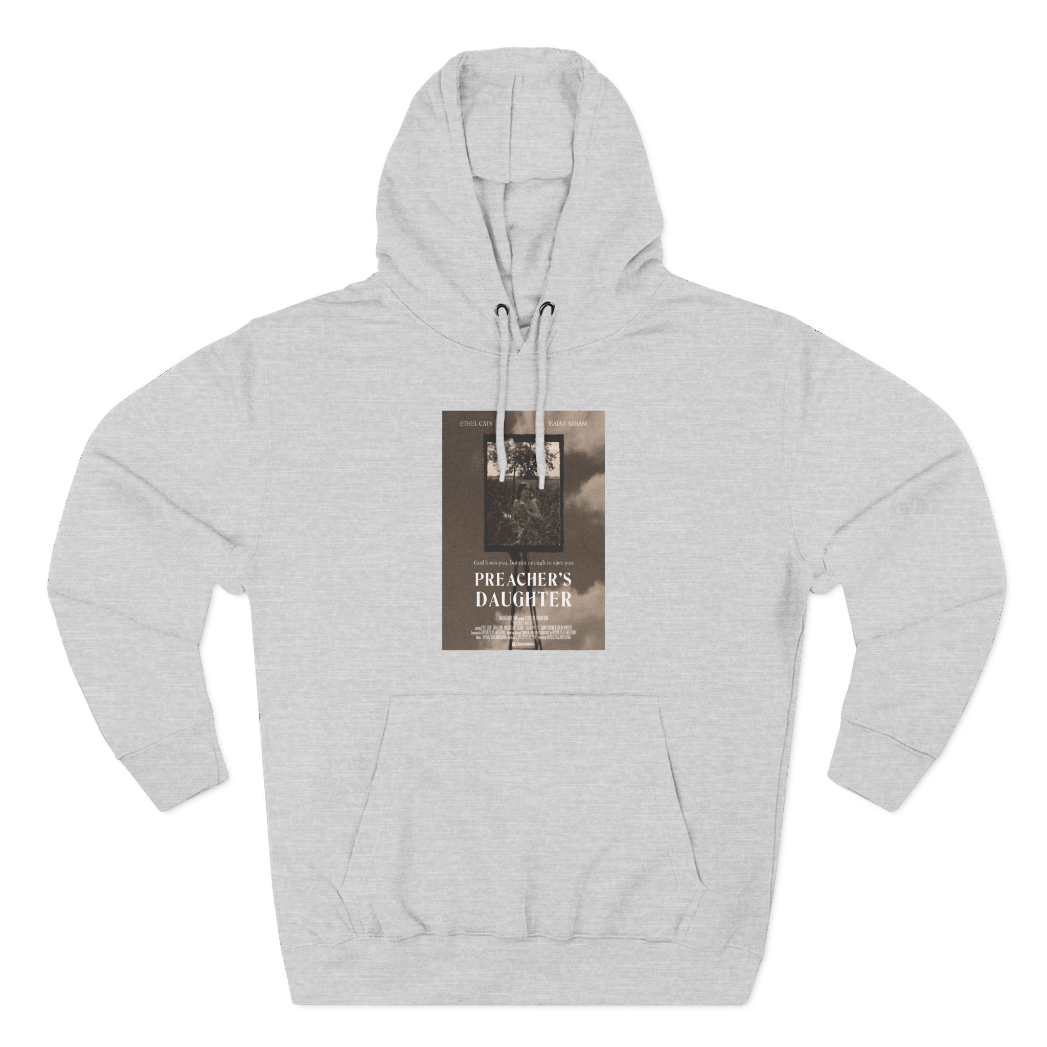 Ethel Cain Preacher's Daughter Movie Poster Three-Panel Fleece Hoodie - Image 5