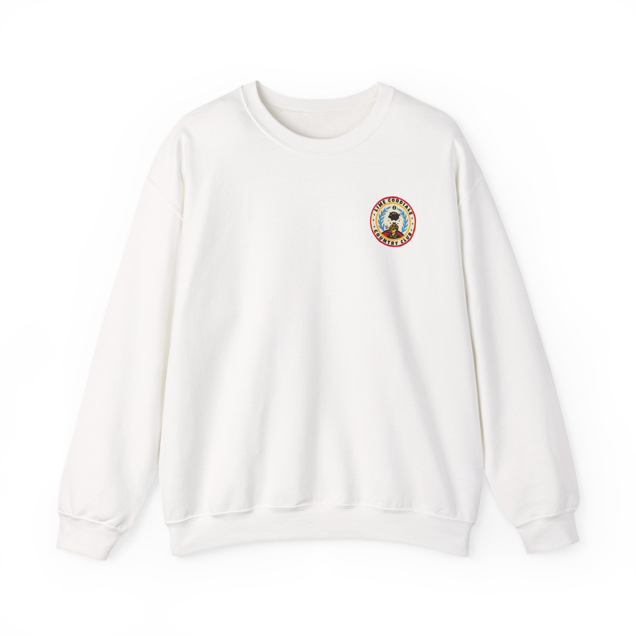 Lime Cordiale Country Club Unisex Heavy Blend™ Crewneck Sweatshirt - Image 3