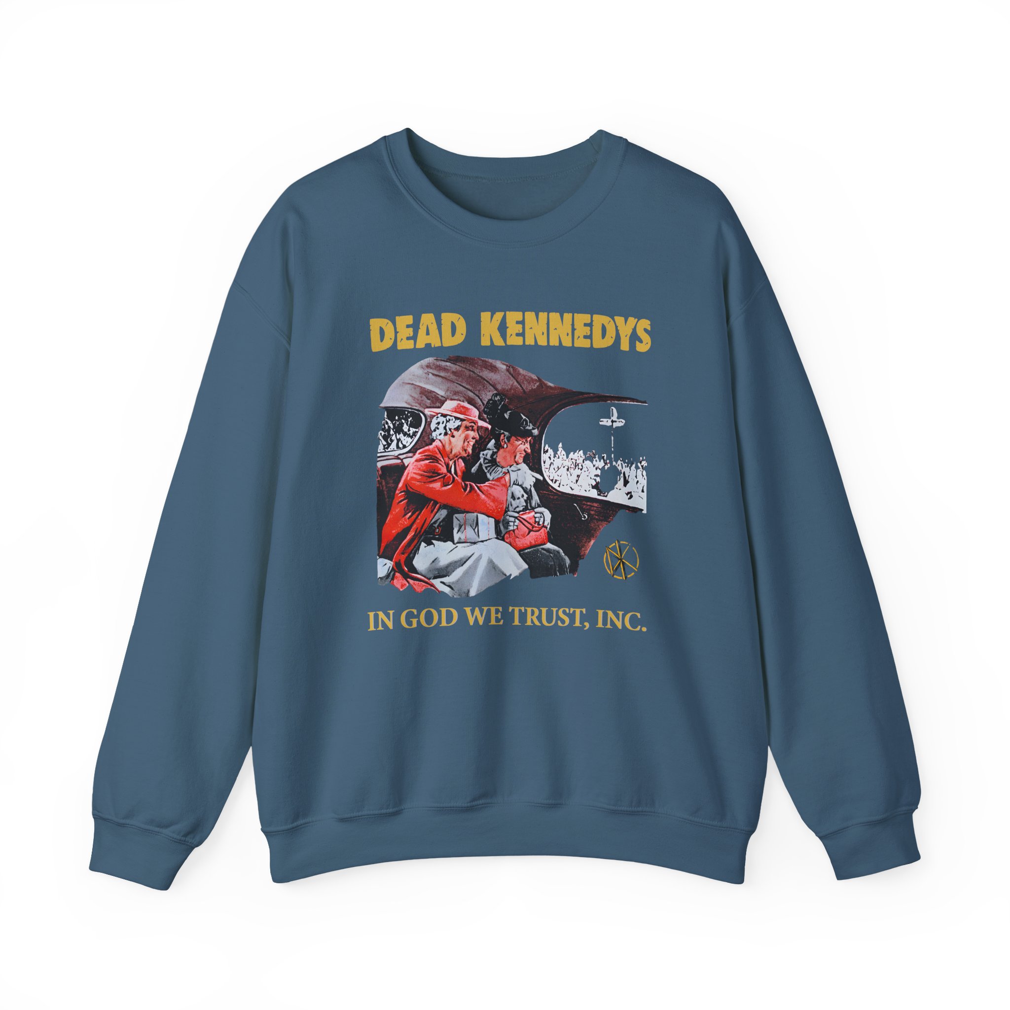 Dead Kennedys In God We Trust Unisex Heavy Blend™ Crewneck Sweatshirt - Image 15