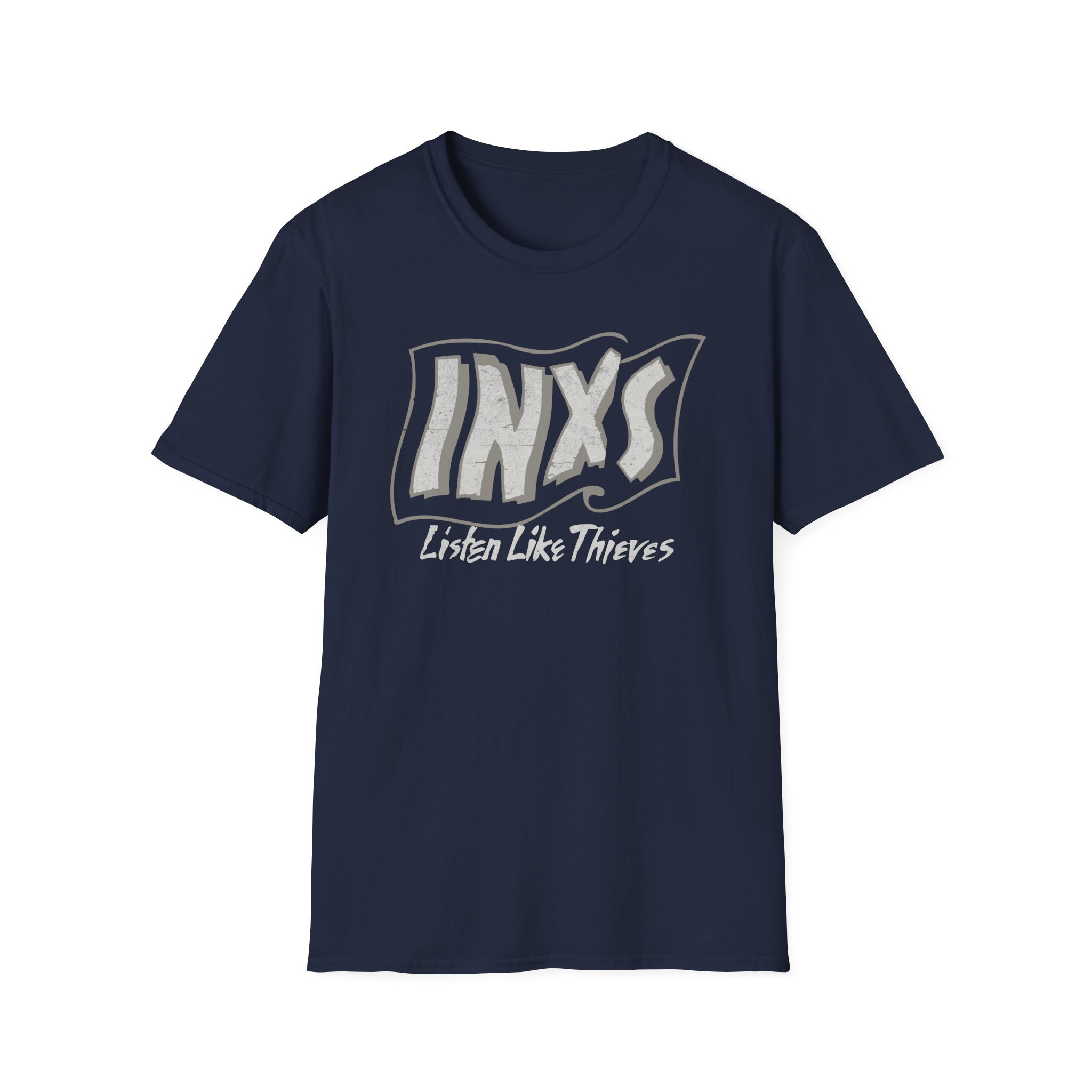 Inxs Listen Like Thieves Unisex Softstyle T-Shirt - Image 7