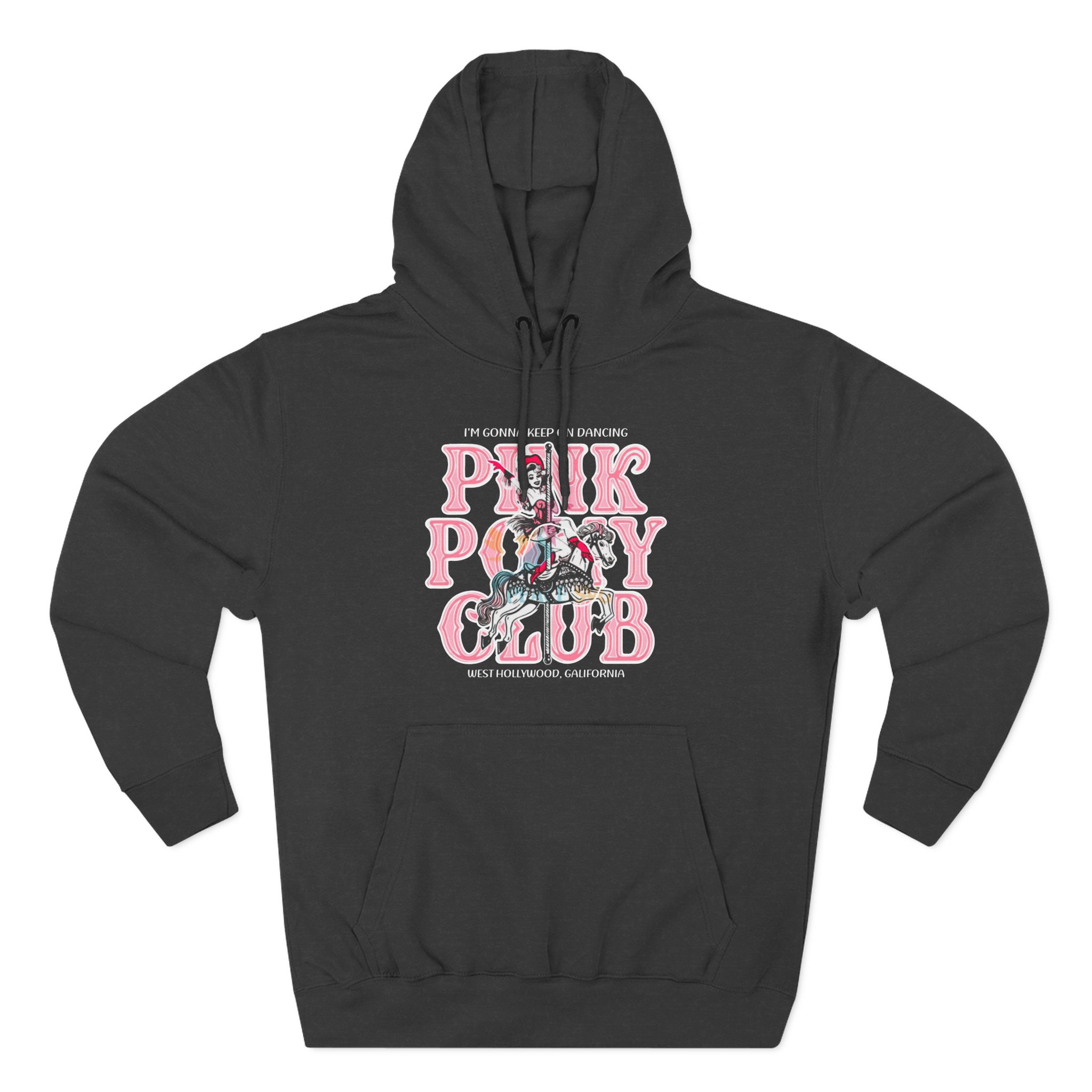 Chappell Roan Pink Pony Club Three-Panel Fleece Hoodie - Image 3