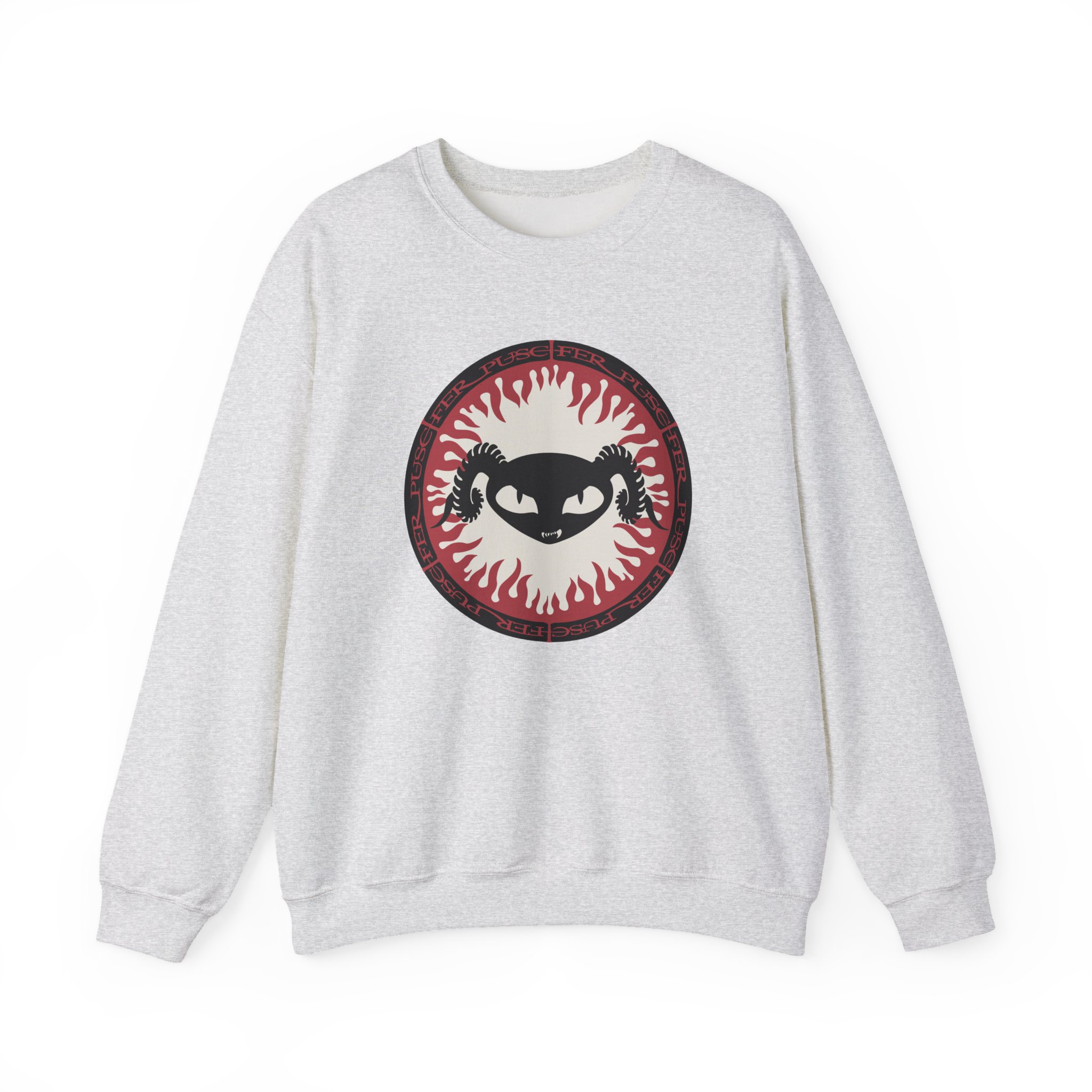 Puscifer Flame Logo Unisex Heavy Blend™ Crewneck Sweatshirt - Image 5