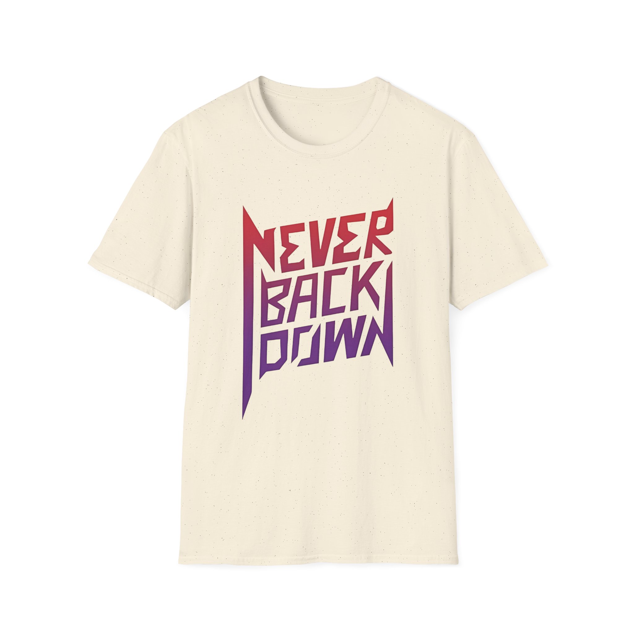Nick Eh 30 Never Back Down Unisex Softstyle T-Shirt - Image 11