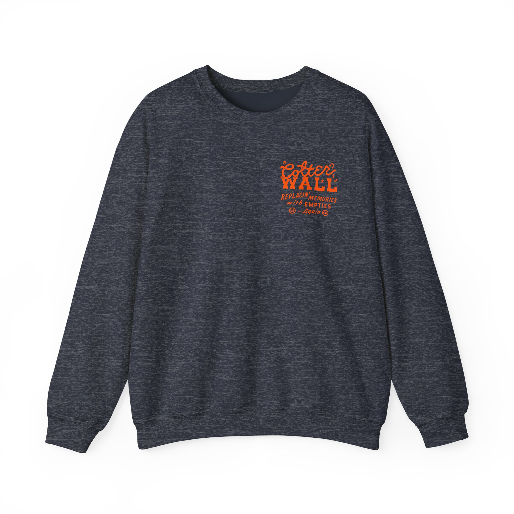 Colter Wall Memories and Empties Pocket Unisex Heavy Blend™ Crewneck Sweatshirt - Image 9