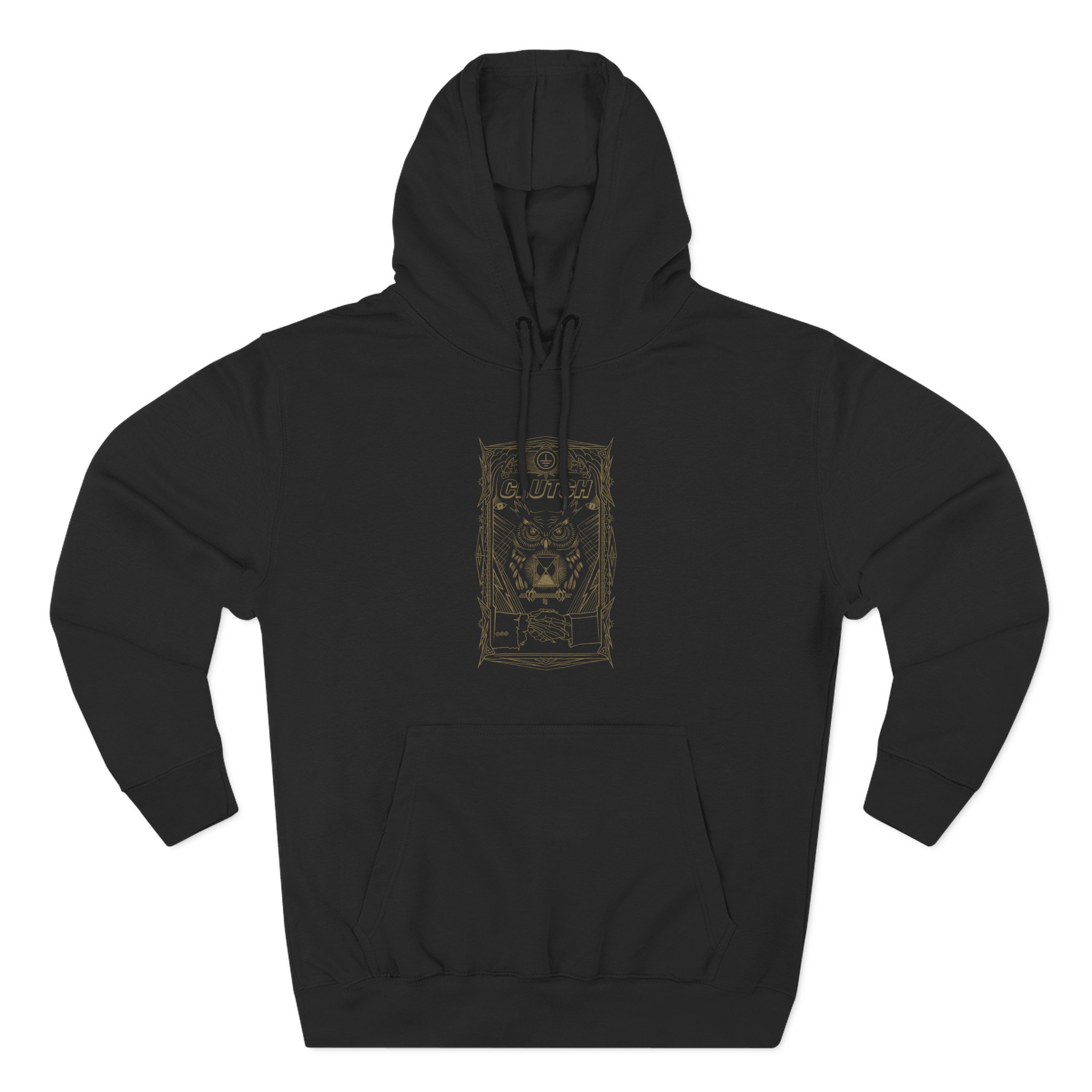Clutch Three-Panel Fleece Hoodie