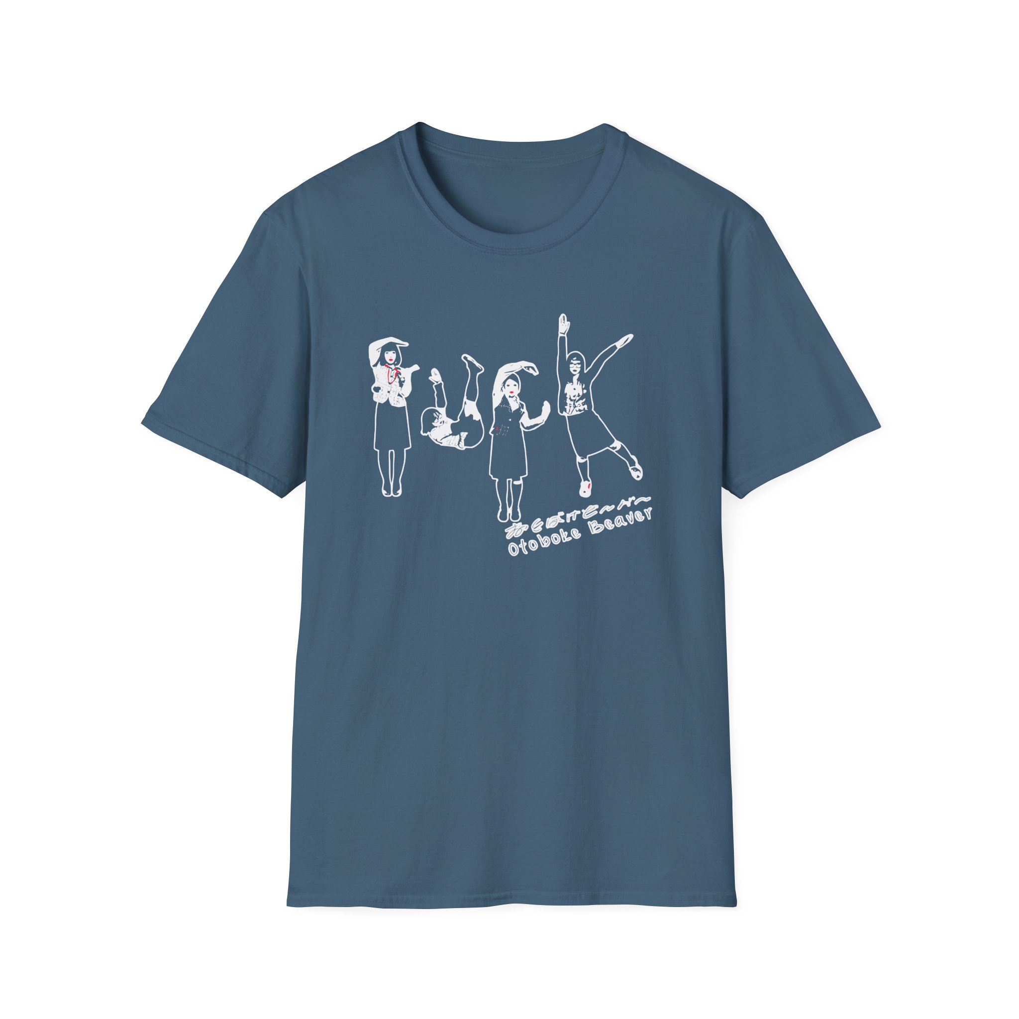 Otoboke Beaver FXXK Office Life Unisex Softstyle T-Shirt - Image 7
