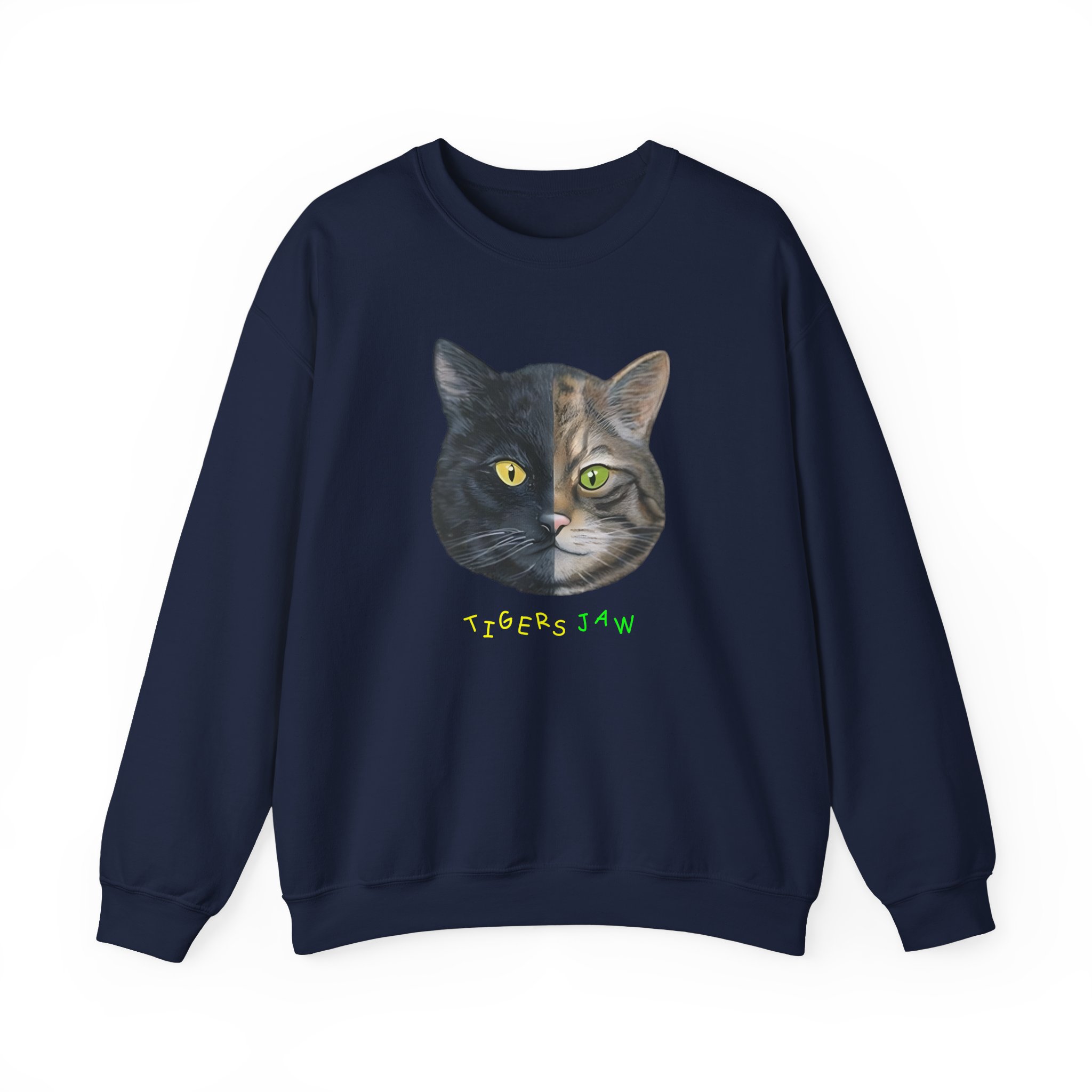 Tigers Jaw Cat Unisex Heavy Blend™ Crewneck Sweatshirt - Image 17