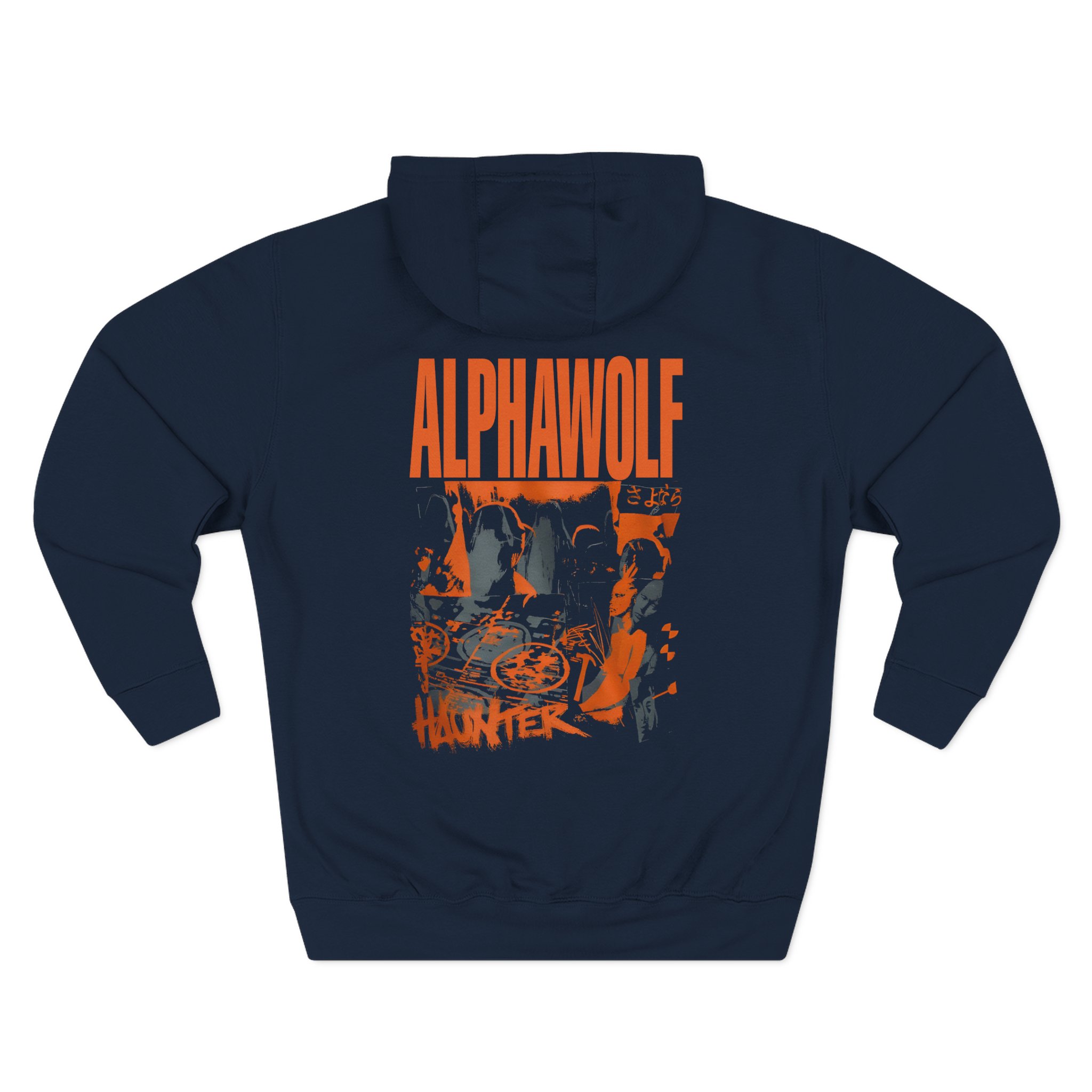 Alpha Wolf h*nter Three-Panel Fleece Hoodie - Image 6