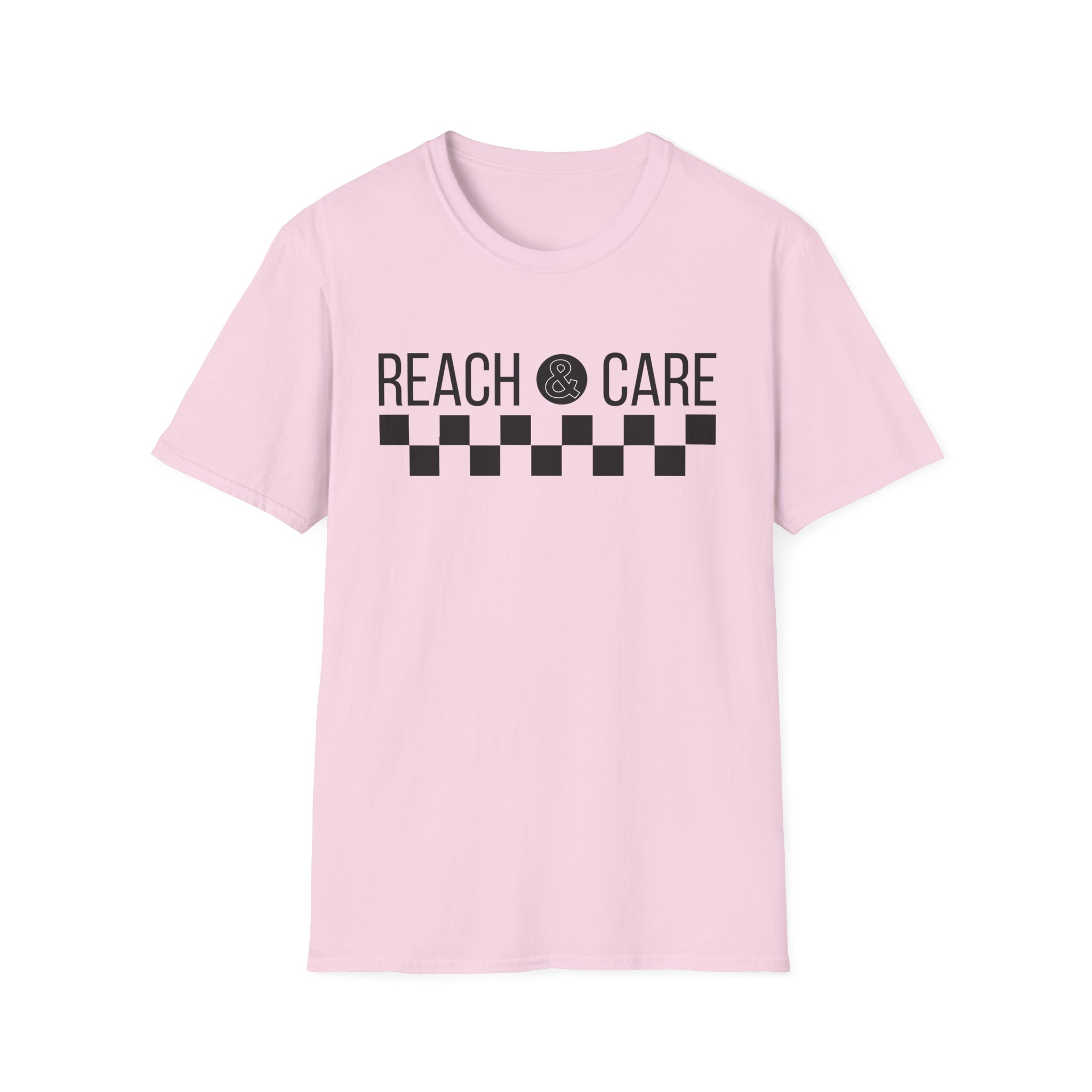 Life Church Reach the World Care for the One Unisex Softstyle T-Shirt - Image 27