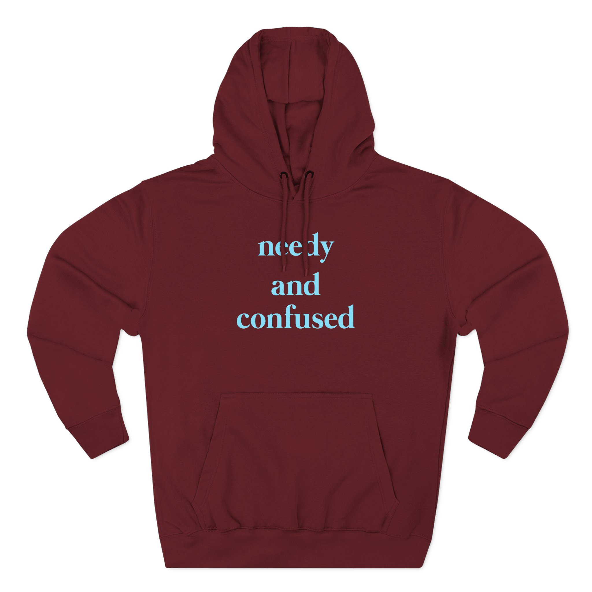 Clinton Kane Needy and Confused Three-Panel Fleece Hoodie - Image 9