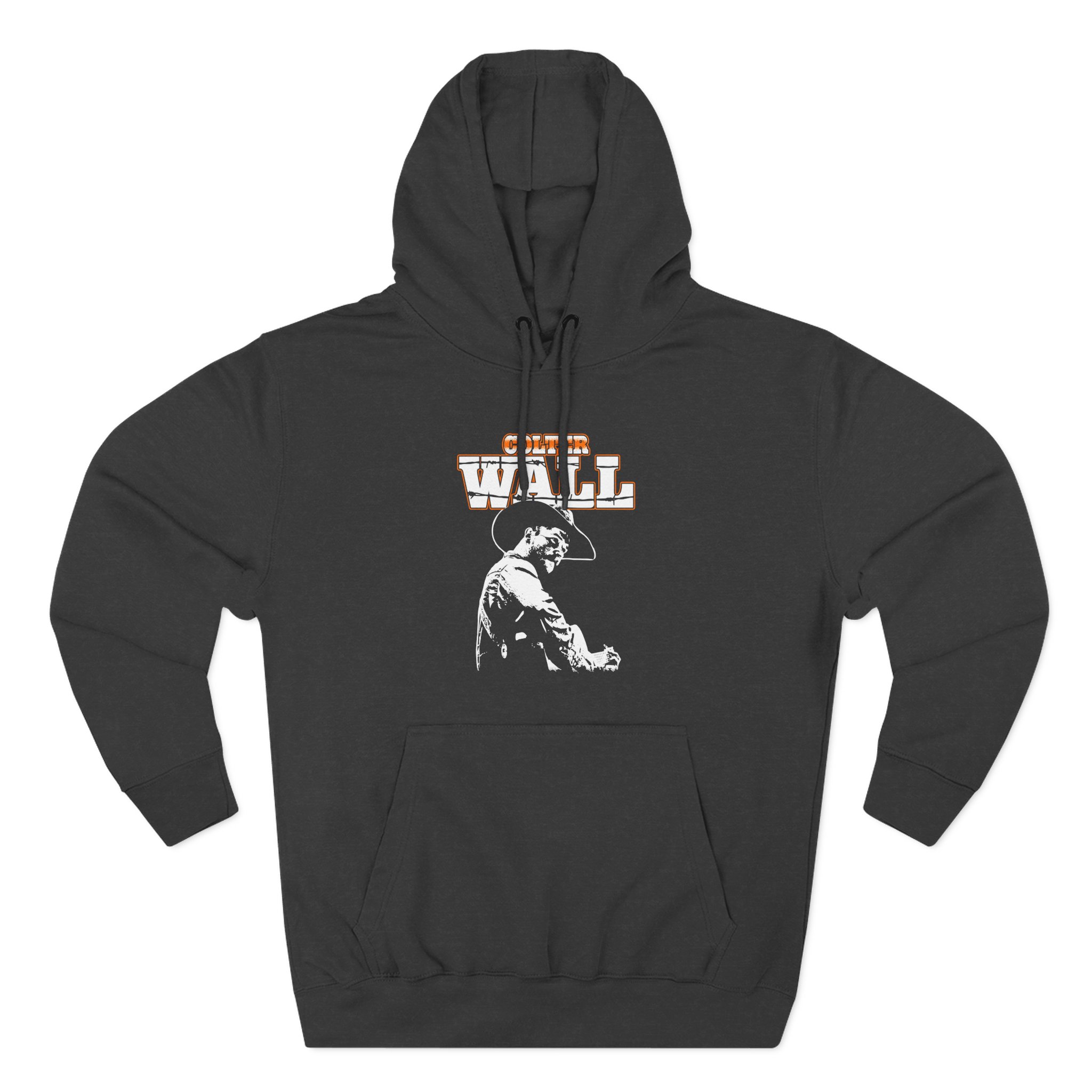 Colter Wall Barbed Wire Three-Panel Fleece Hoodie - Image 3